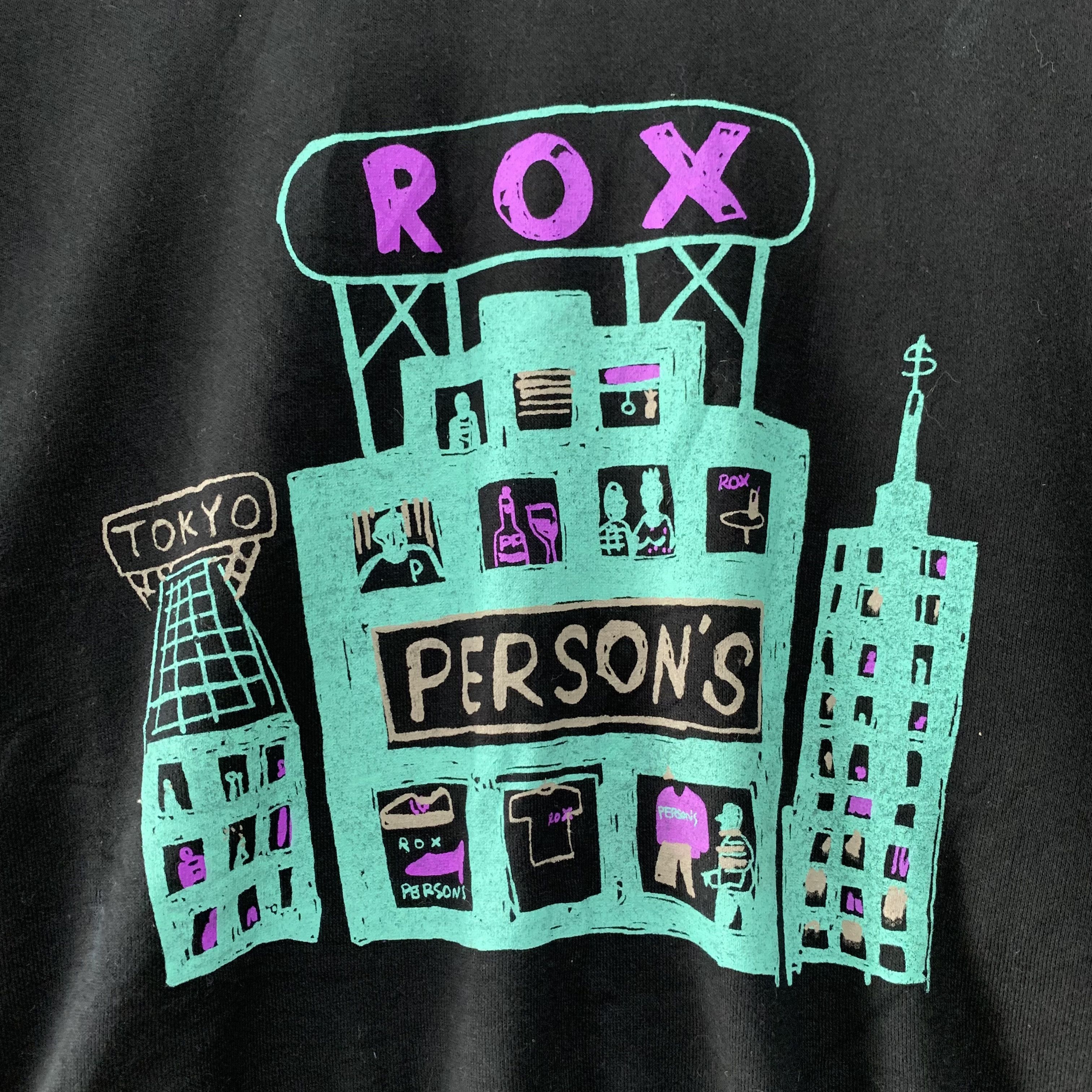 PERSON'S Person's ROX Graphic Logo Made in Japan Sweatshirt #3657-75 Size US M / EU 48-50 / 2 - 3 Thumbnail