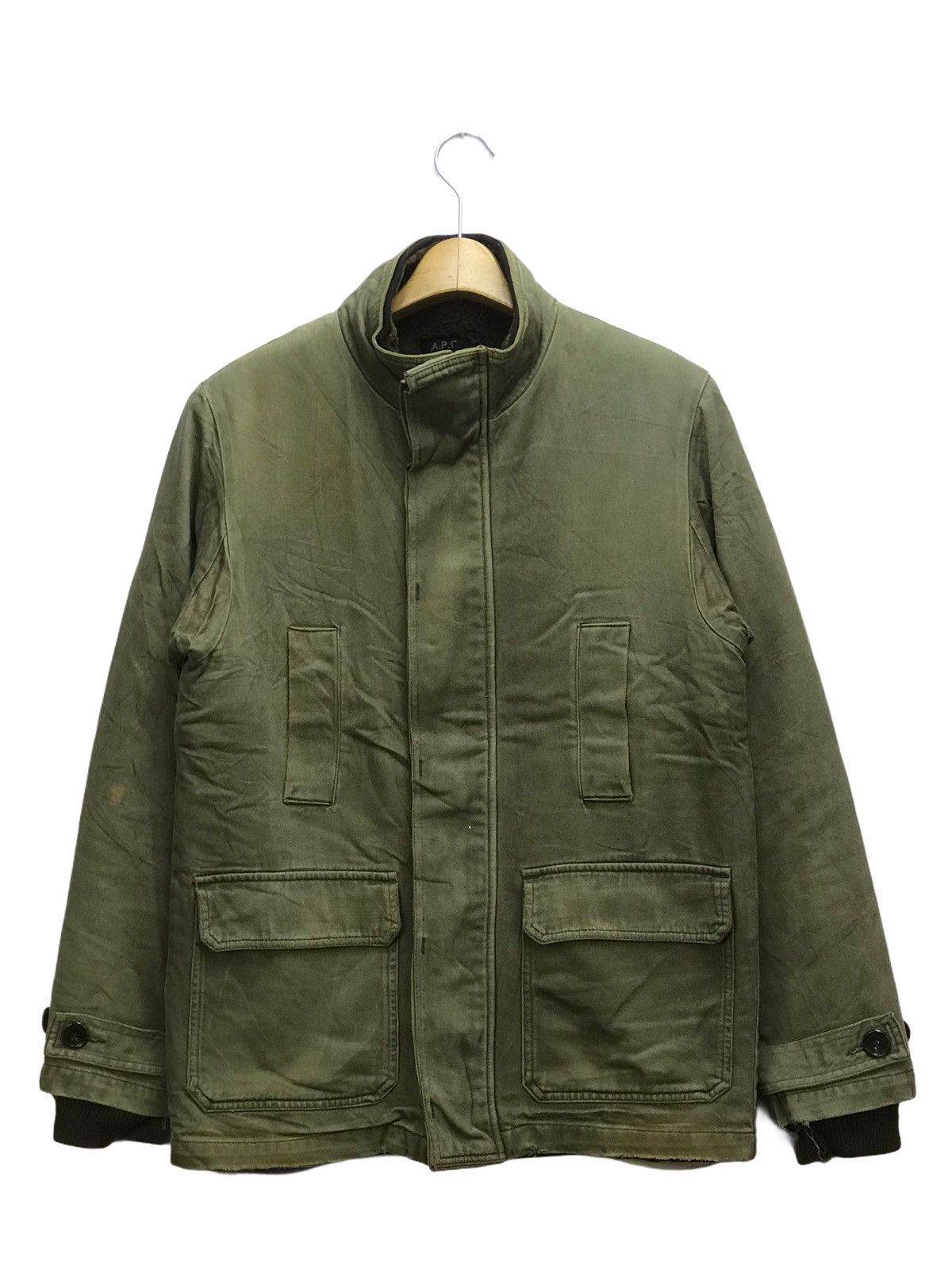 A.P.C. Vintage APC Blanket Army Jacket Style XS fit M Size US M / EU 48-50 / 2 - 1 Thumbnail