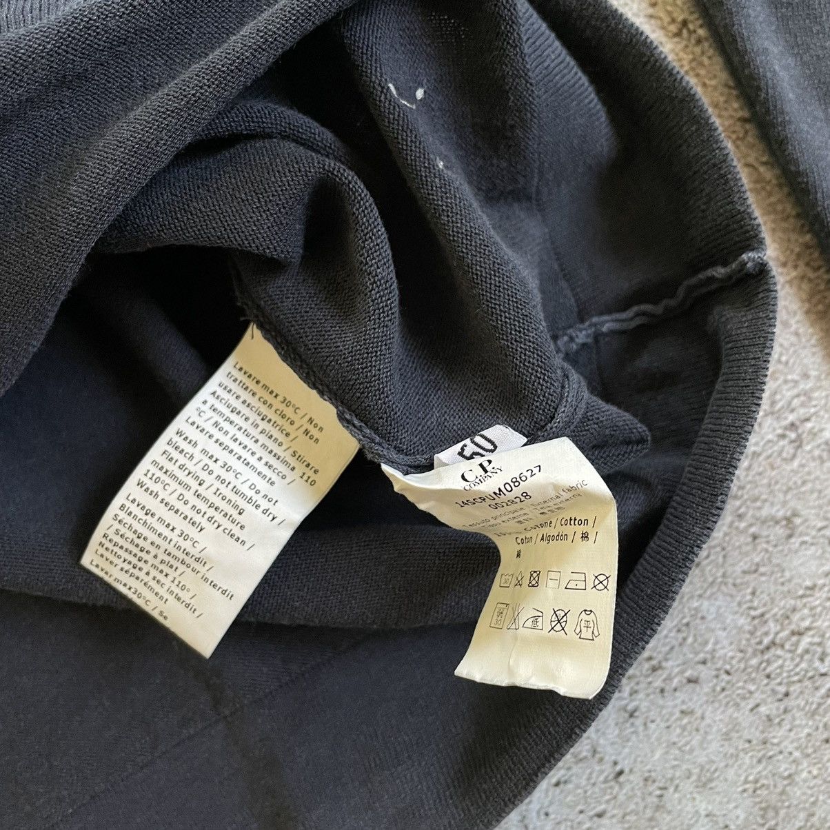 C.P. Company Vintage C.P. Company Cardigan 90s Zip Sweater Bomber Italy Size US M / EU 48-50 / 2 - 10 Thumbnail