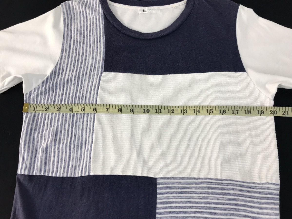 Japanese Brand × Takeo Kikuchi Vintage Takeo Kikuchi Patchwork Pattern Design Tee Size US M / EU 48-50 / 2 - 7 Thumbnail