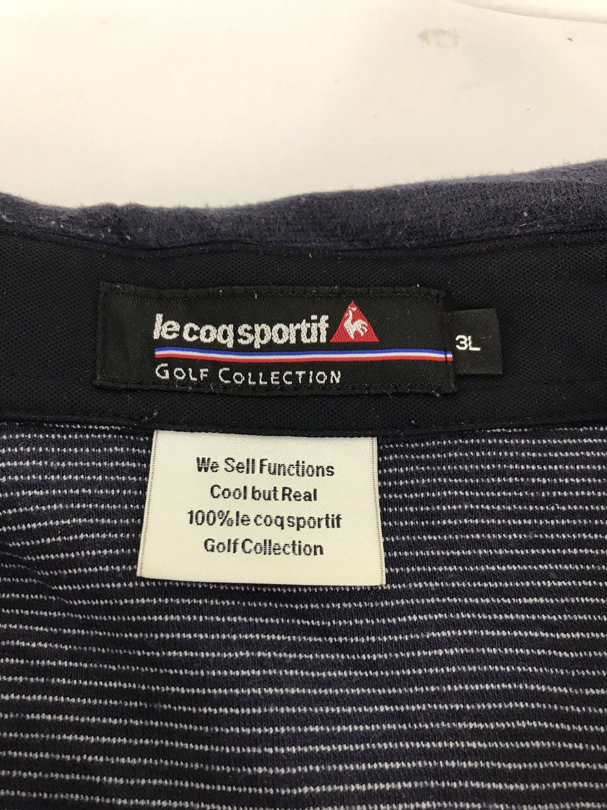 Le Coq Sportif × Vintage Vintage Le Coq Sportif Embroidery Logo Longsleeve Polo XXL Size US XXL / EU 58 / 5 - 4 Thumbnail
