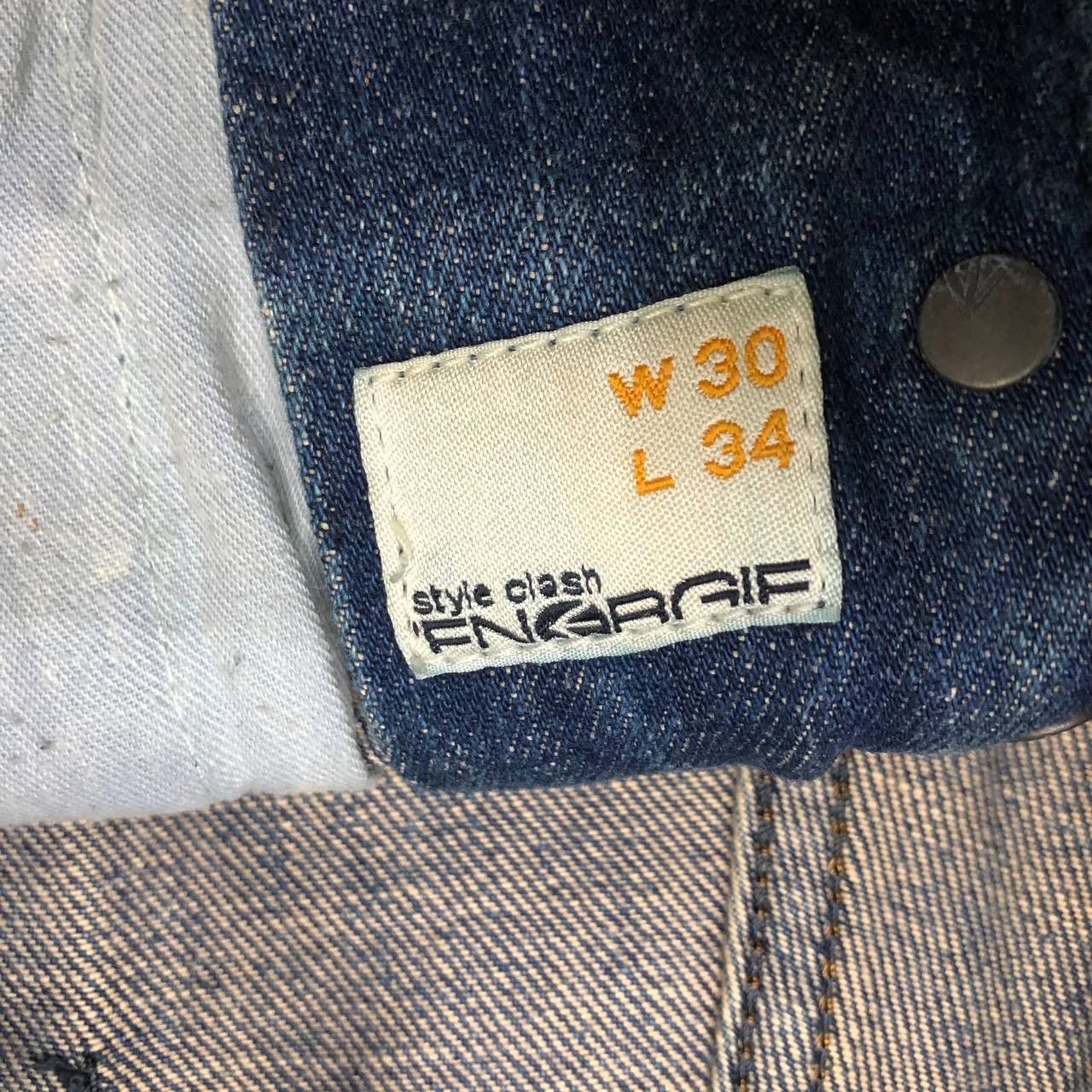 Energie P23 ENERGIE DISTRESSED DENIM JEANS Size US 35 - 6 Thumbnail