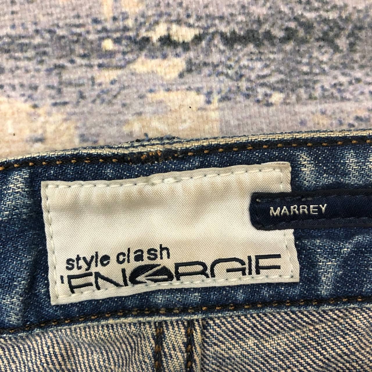 Energie P23 ENERGIE DISTRESSED DENIM JEANS Size US 35 - 12 Thumbnail