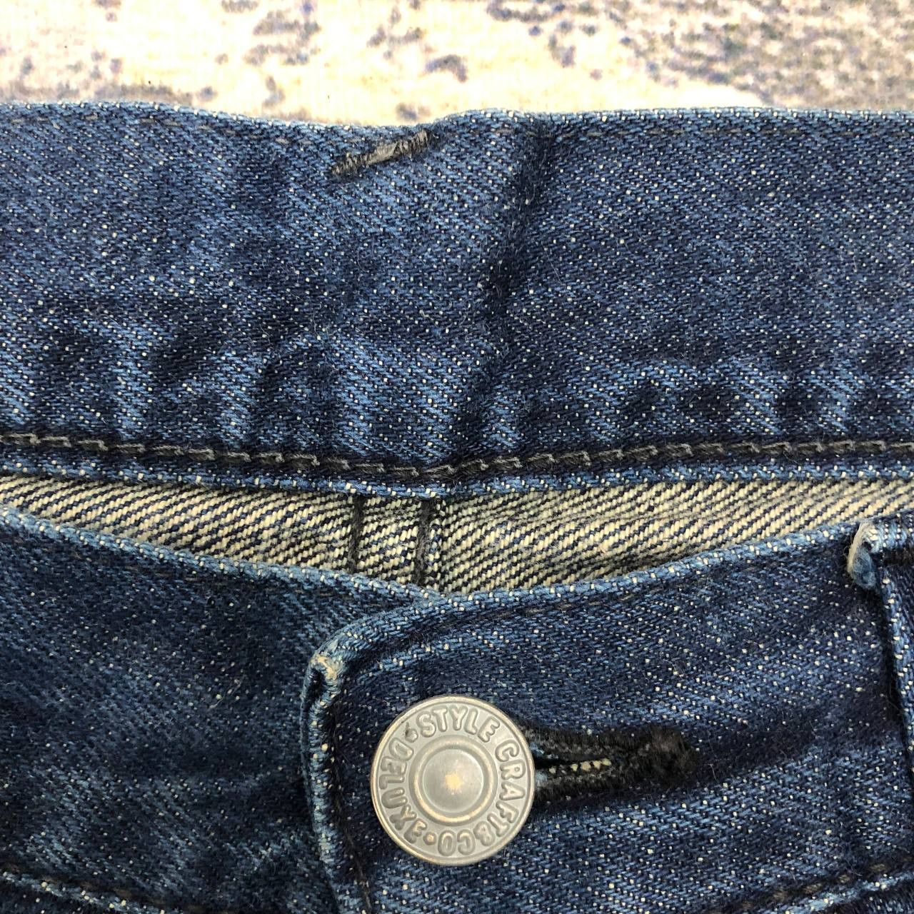 Energie P23 ENERGIE DISTRESSED DENIM JEANS Size US 35 - 15 Thumbnail