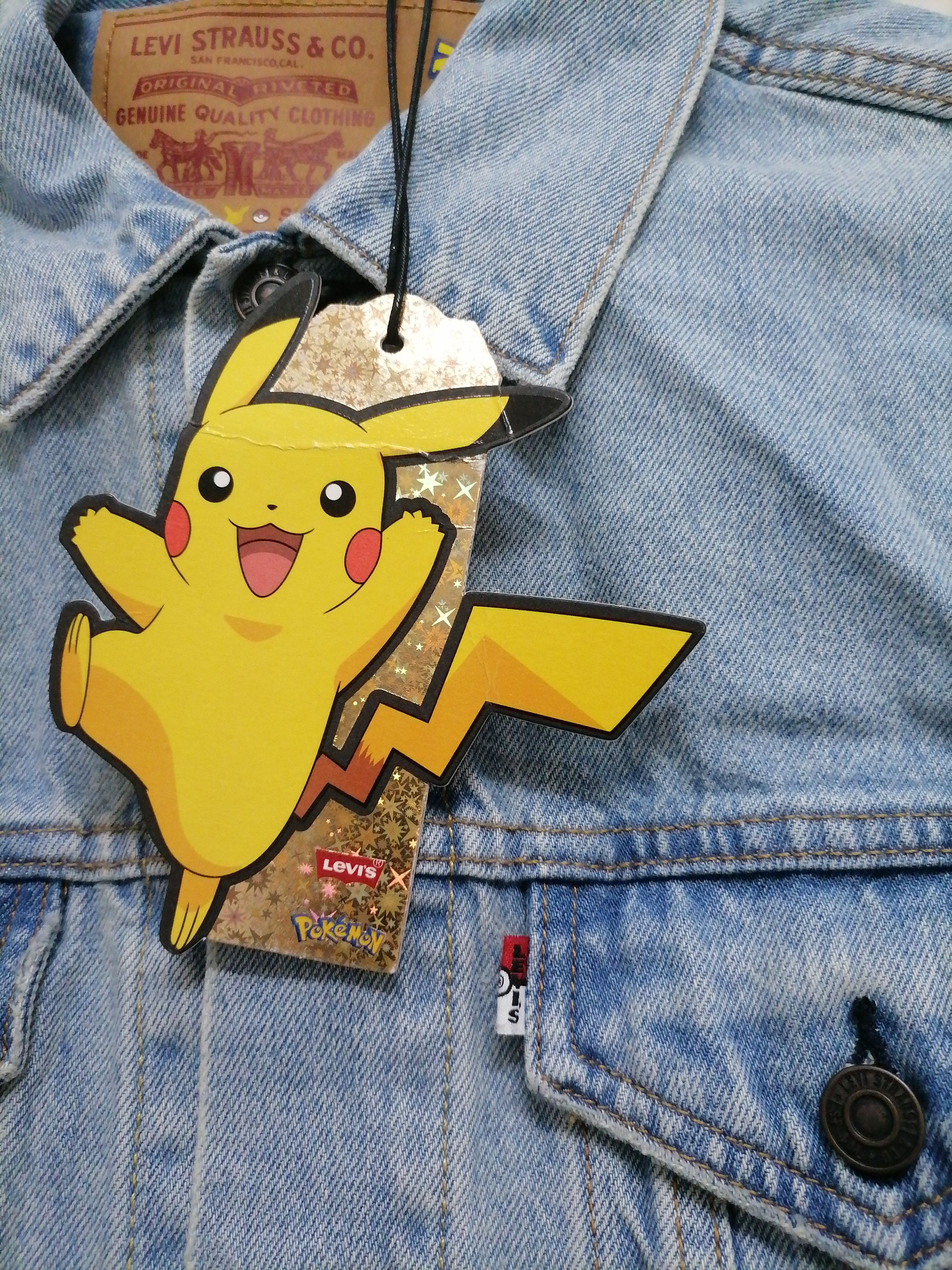 Levi's × Pokemon Rare Levis x Pokemon 25th Anniversary Trucker Jacket Size US M / EU 48-50 / 2 - 4 Thumbnail