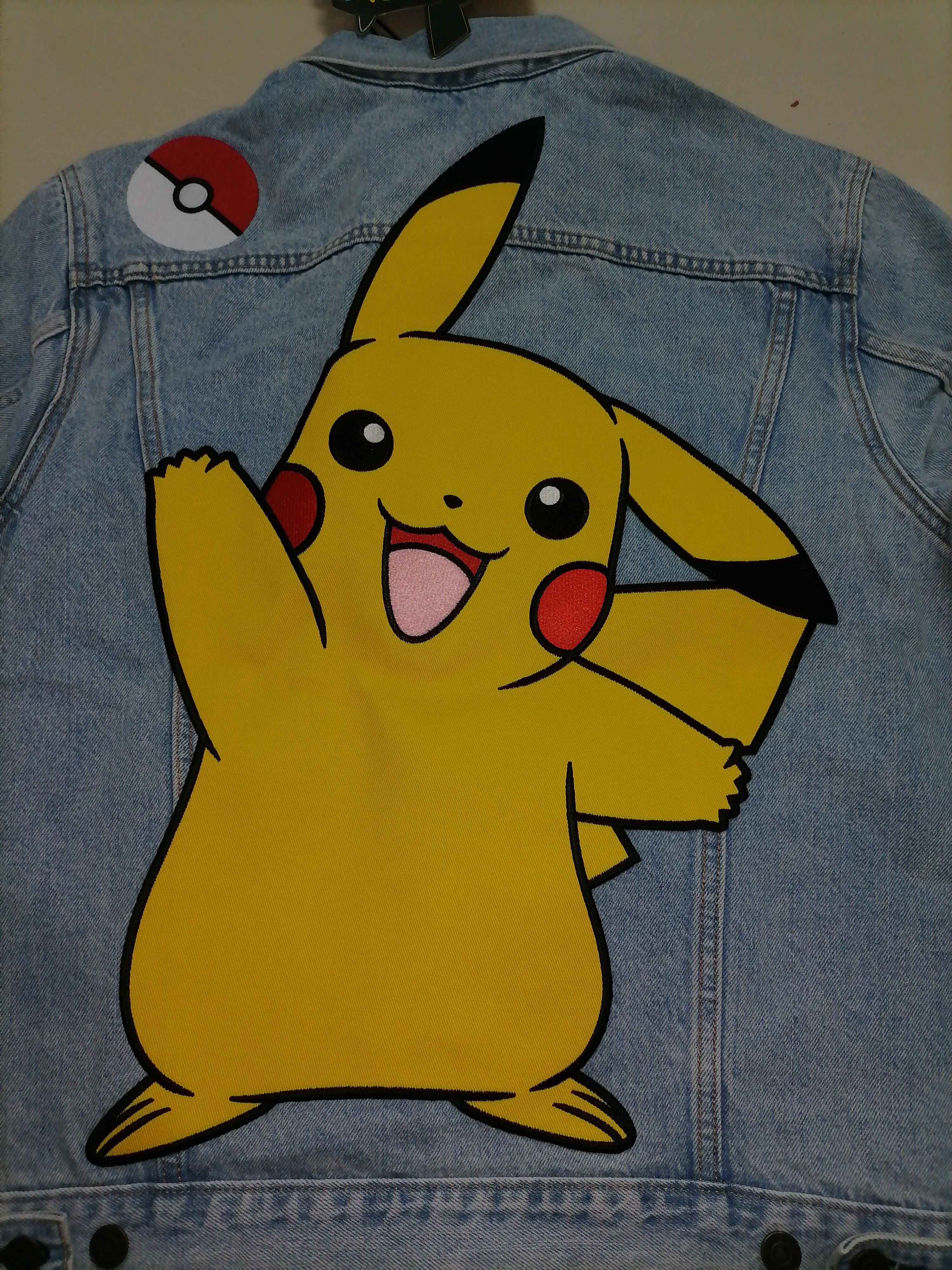 Levi's × Pokemon Rare Levis x Pokemon 25th Anniversary Trucker Jacket Size US M / EU 48-50 / 2 - 2 Thumbnail