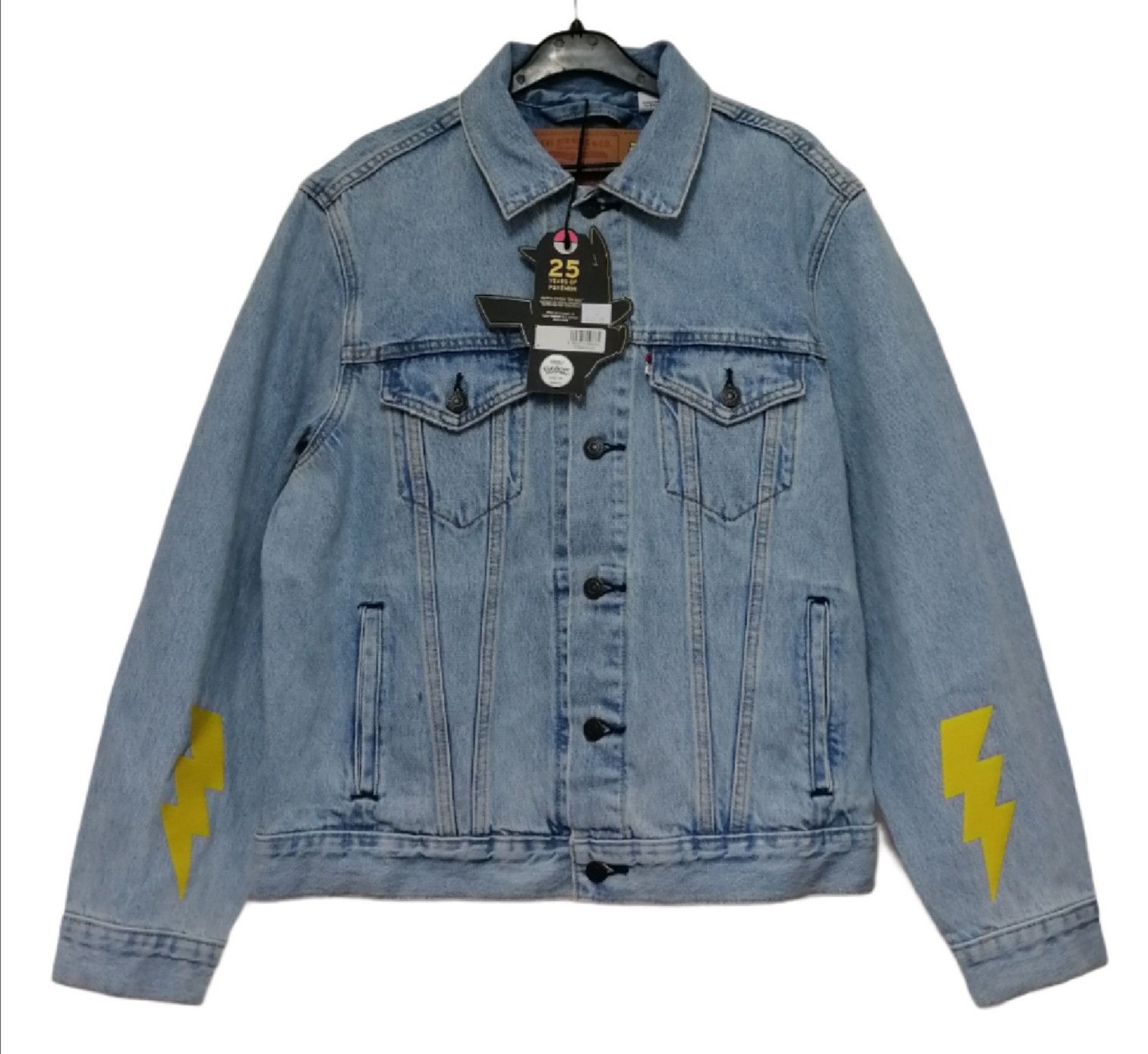 Levi's × Pokemon Rare Levis x Pokemon 25th Anniversary Trucker Jacket Size US M / EU 48-50 / 2 - 3 Thumbnail