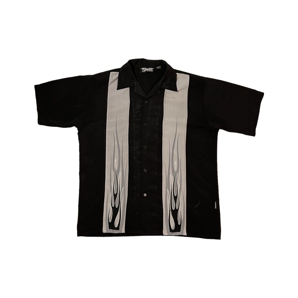 Dragonfly Y2K Dragonfly Brand Flame Bowling Shirt Size US L / EU 52-54 / 3 - 1 Thumbnail
