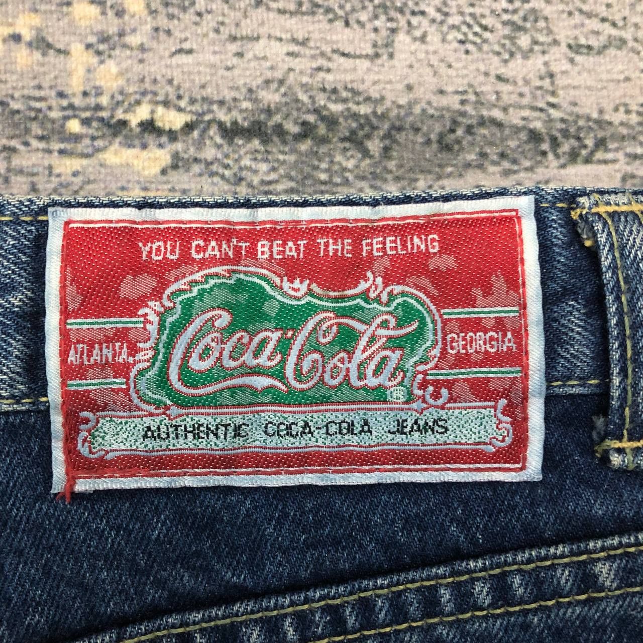 Coca Cola P25 VTG 90s COCA COLA HIGH WAIST SKINNY JEANS sz M Size 26" / US 2 / IT 38 - 3 Thumbnail