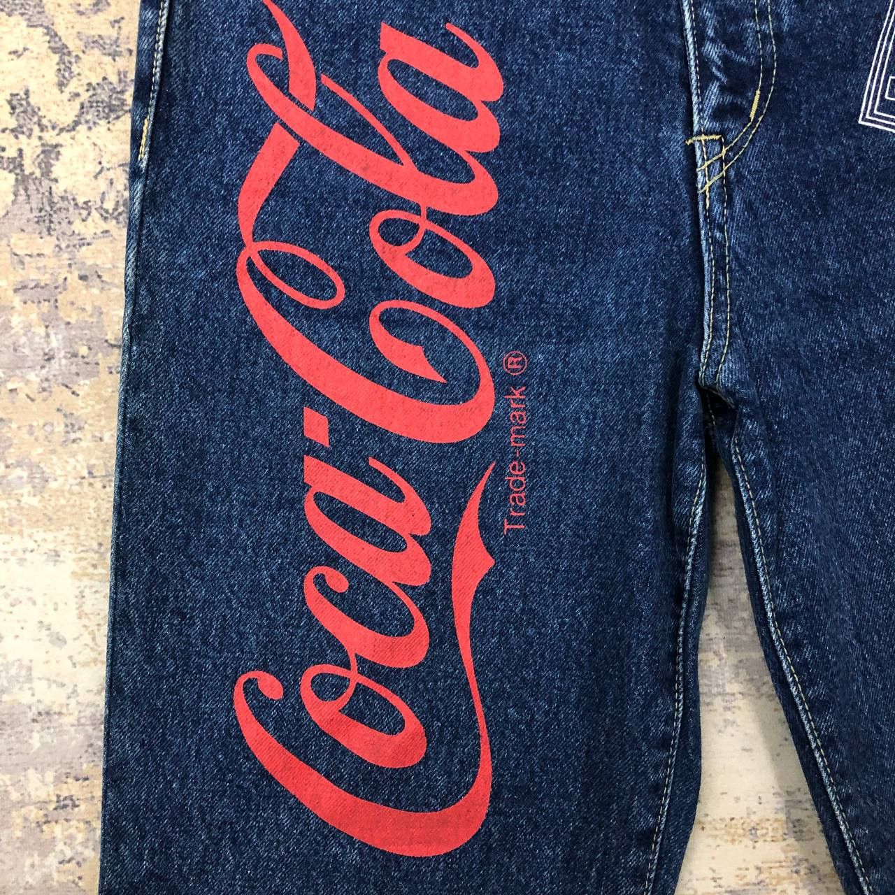 Coca Cola P25 VTG 90s COCA COLA HIGH WAIST SKINNY JEANS sz M Size 26" / US 2 / IT 38 - 7 Thumbnail