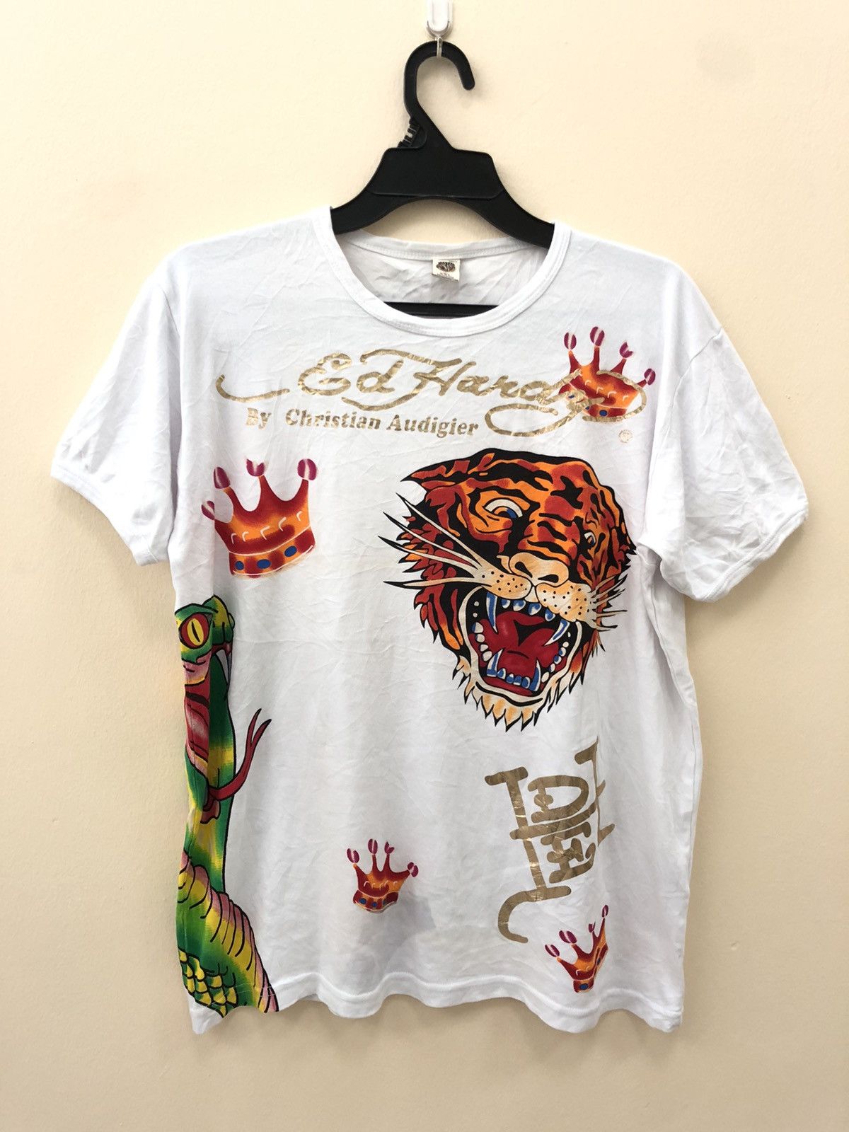 Ed Hardy Very Rare Don Ed Hardy Design tees Tigers Size US XL / EU 56 / 4 - 1 Thumbnail