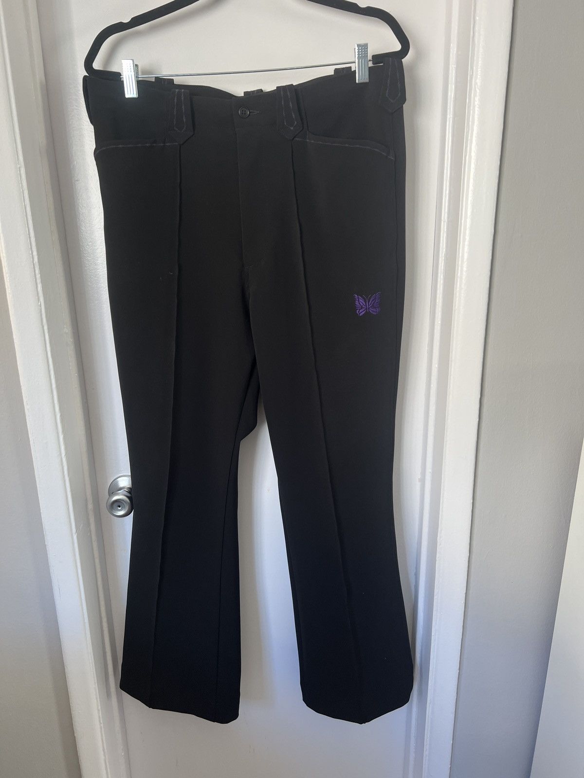 image of Needles Western Leisure Trousers in Black, Men's (Size 34)