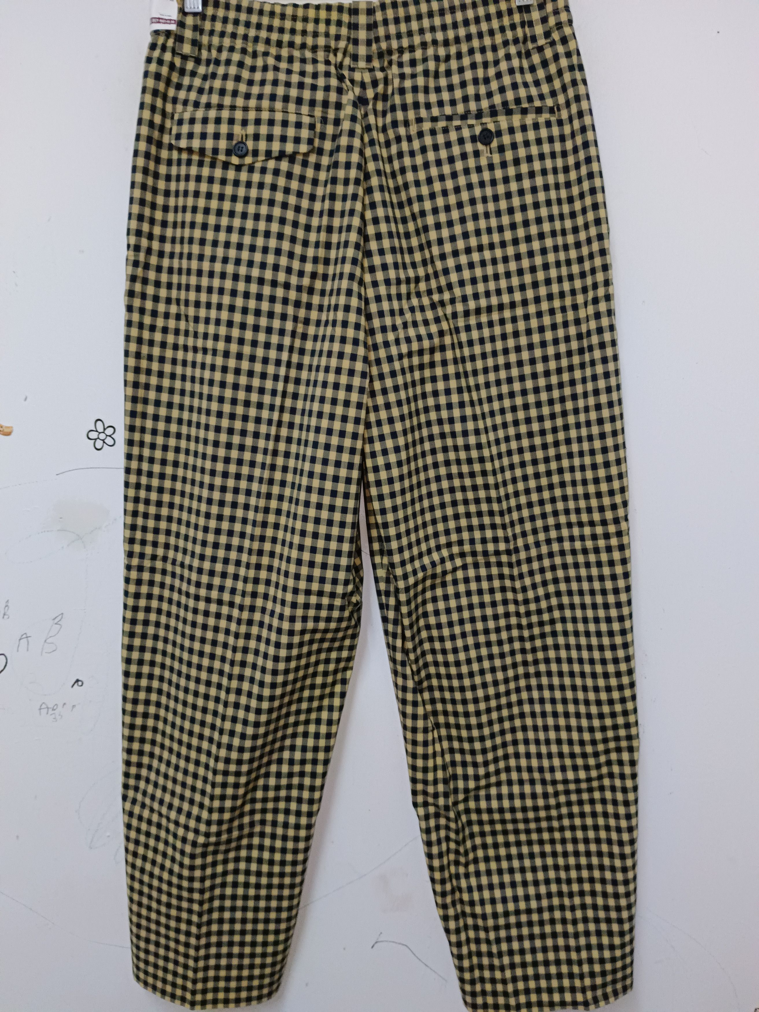 Marni Uniqlo X Marni Wide Fit Pleated Pants Patterned Size US 31 - 6 Thumbnail