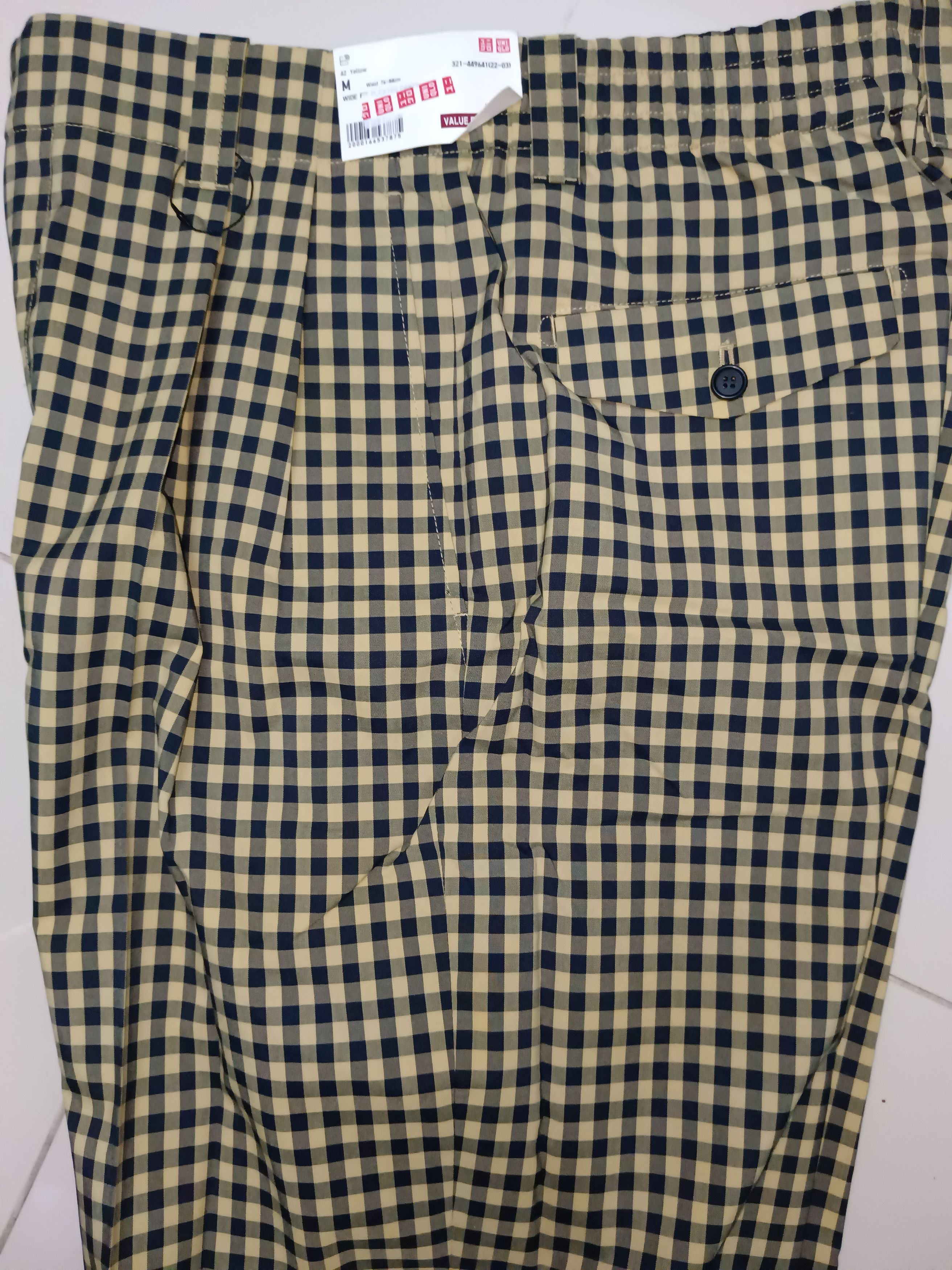 Marni Uniqlo X Marni Wide Fit Pleated Pants Patterned Size US 31 - 4 Thumbnail