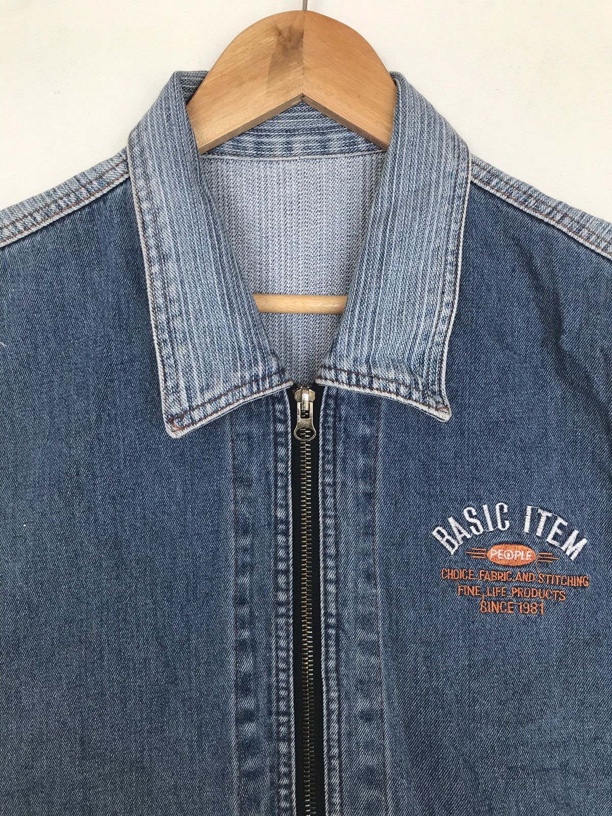 Japanese Brand Denim Patchwork Vest Jacket Size US M / EU 48-50 / 2 - 4 Thumbnail