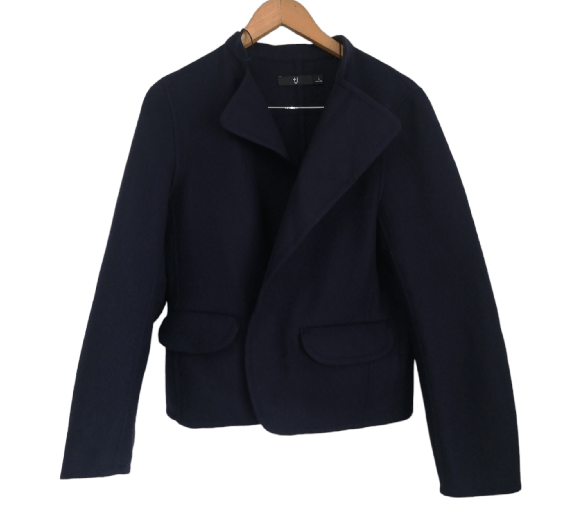 Jil Sander × Uniqlo Rare Jil Sander +J Women Double Face Stand Collar Jacket Size US L / EU 52-54 / 3 - 2 Thumbnail