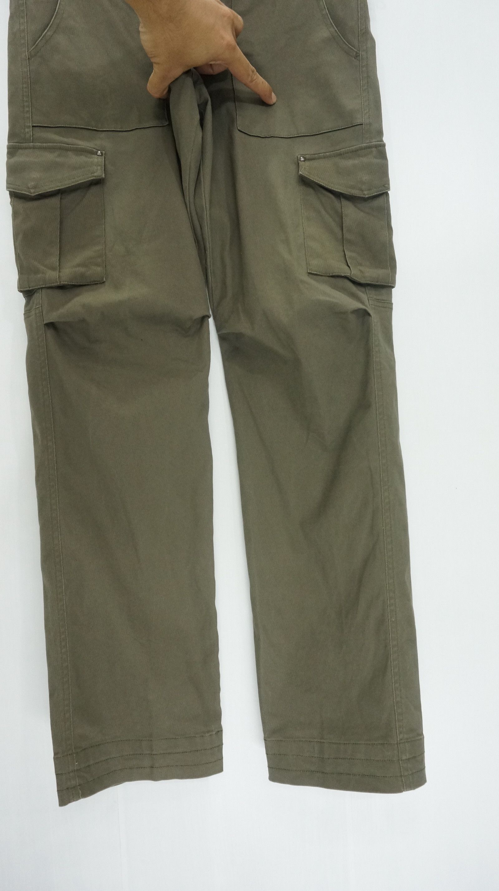 Boycott Dope! BOYCOTT Japan Long Back Zipper Slim Cargo Pant Size US 30 / EU 46 - 10 Thumbnail