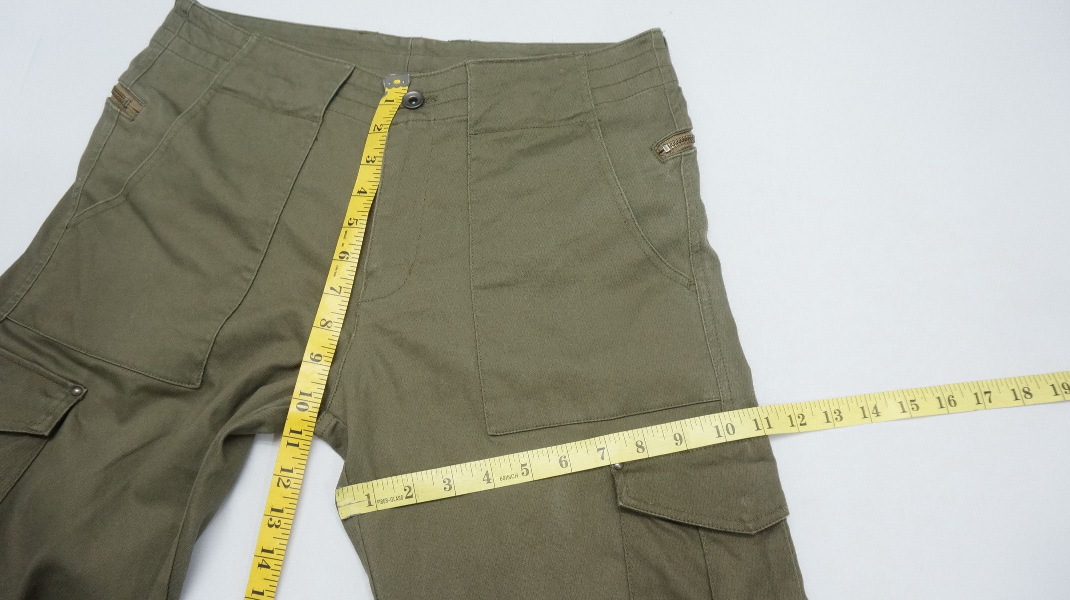 Boycott Dope! BOYCOTT Japan Long Back Zipper Slim Cargo Pant Size US 30 / EU 46 - 19 Thumbnail