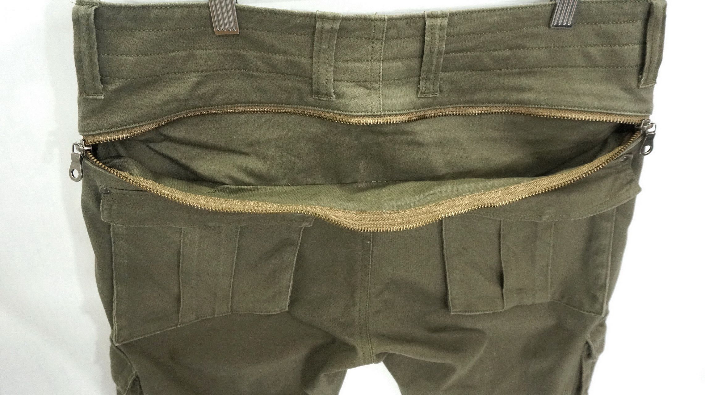Boycott Dope! BOYCOTT Japan Long Back Zipper Slim Cargo Pant Size US 30 / EU 46 - 5 Thumbnail