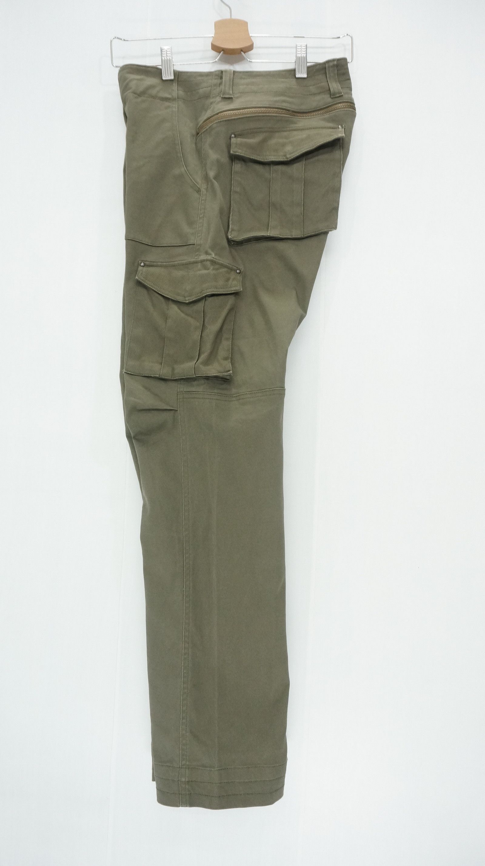 Boycott Dope! BOYCOTT Japan Long Back Zipper Slim Cargo Pant Size US 30 / EU 46 - 3 Thumbnail