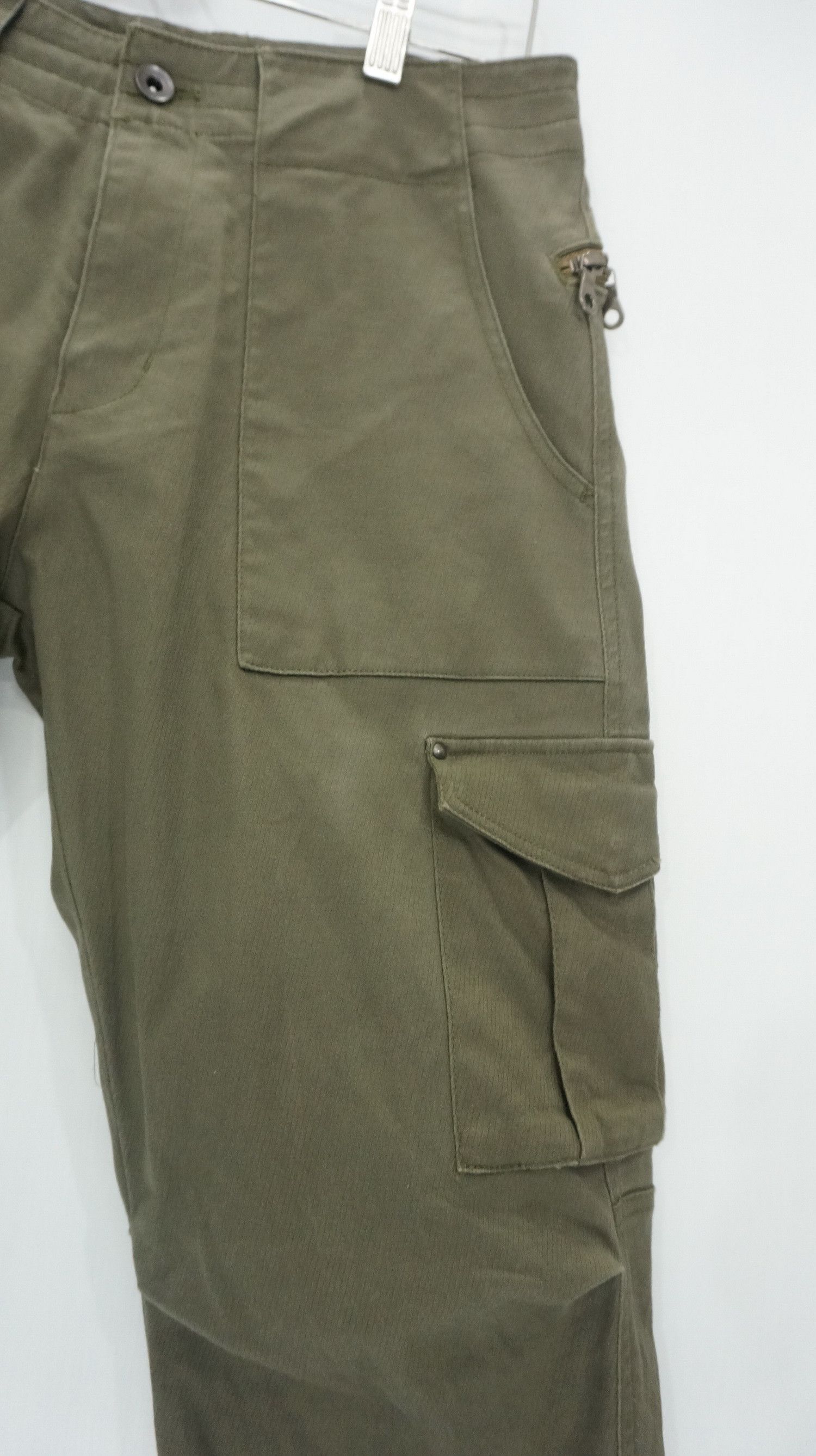 Boycott Dope! BOYCOTT Japan Long Back Zipper Slim Cargo Pant Size US 30 / EU 46 - 9 Thumbnail
