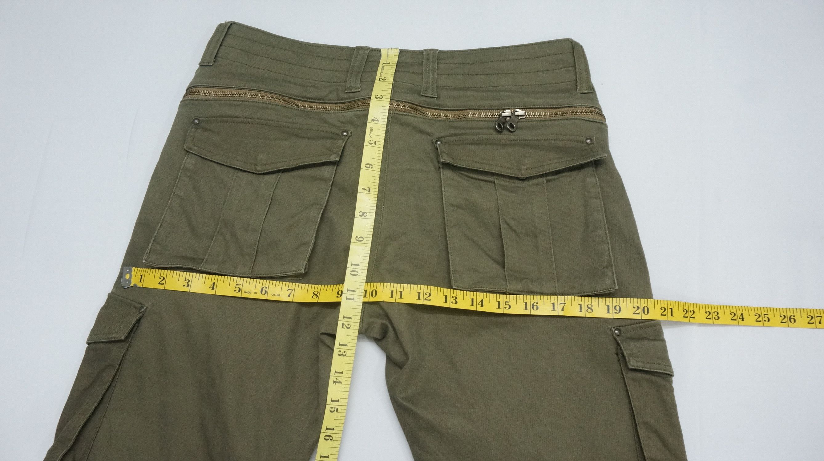 Boycott Dope! BOYCOTT Japan Long Back Zipper Slim Cargo Pant Size US 30 / EU 46 - 22 Thumbnail