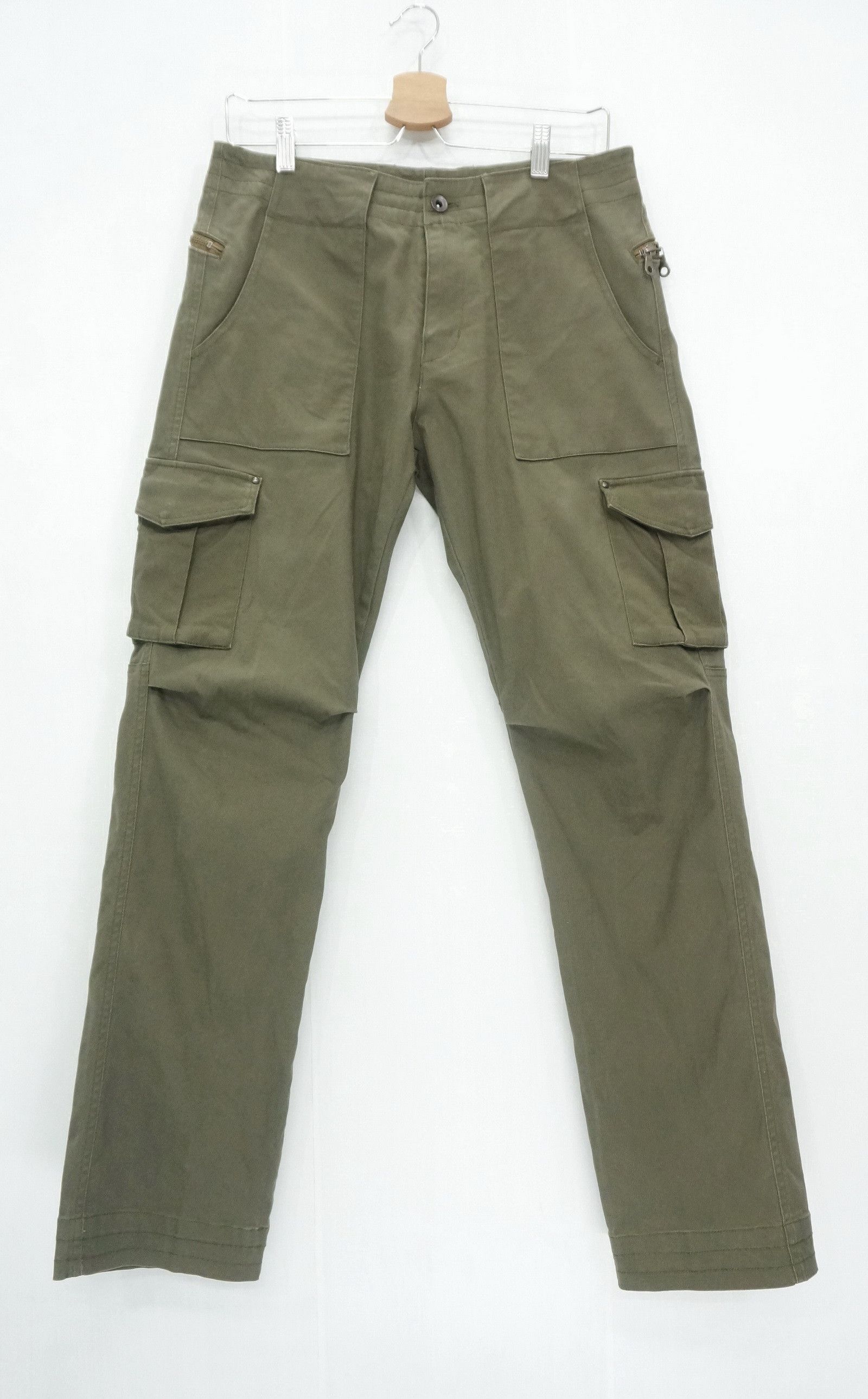 Boycott Dope! BOYCOTT Japan Long Back Zipper Slim Cargo Pant Size US 30 / EU 46 - 1 Thumbnail