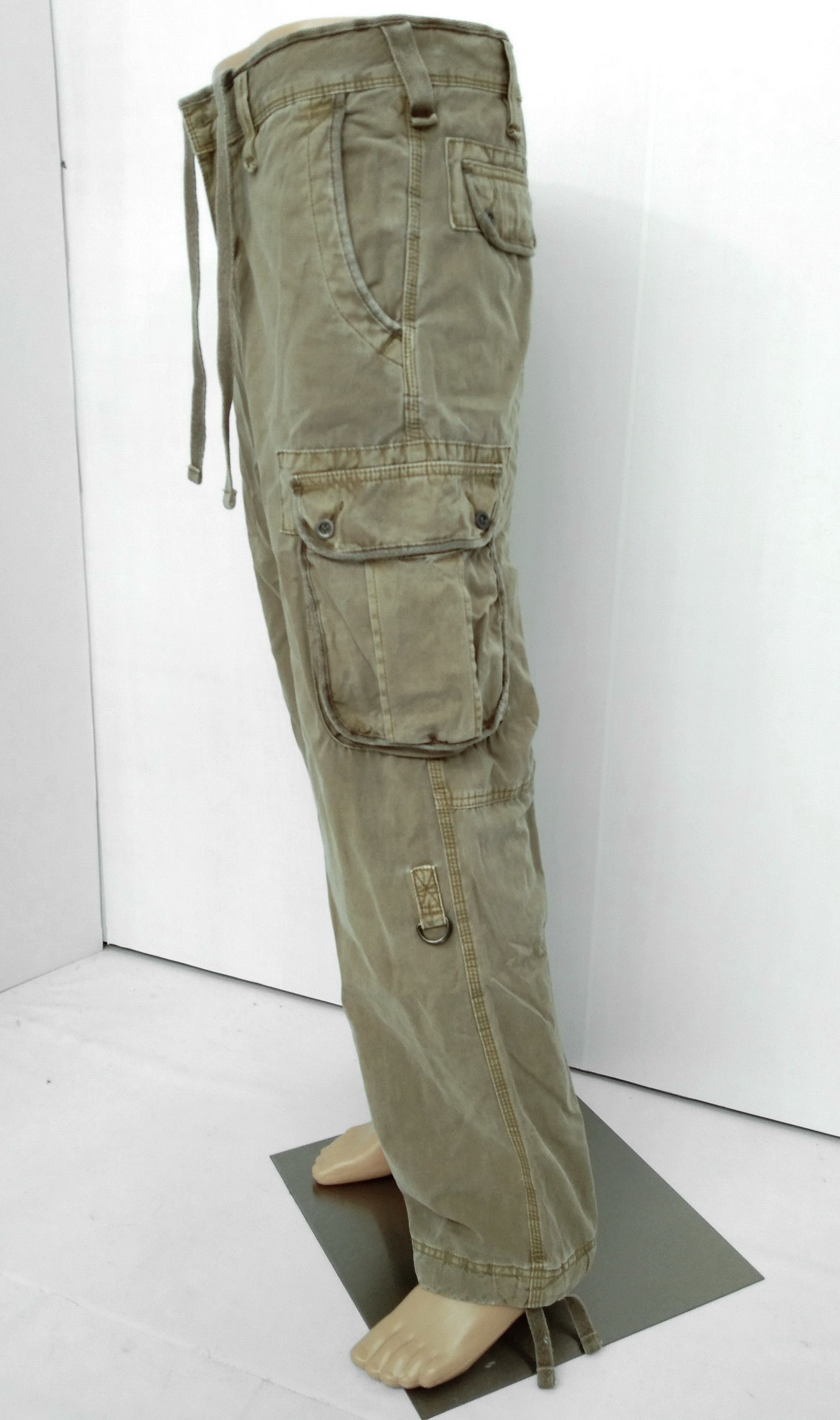 Japanese Brand × Uniqlo UNIQLO Worn out Multipocket Tactical Military RollUp Cargo Size US 32 / EU 48 - 6 Thumbnail