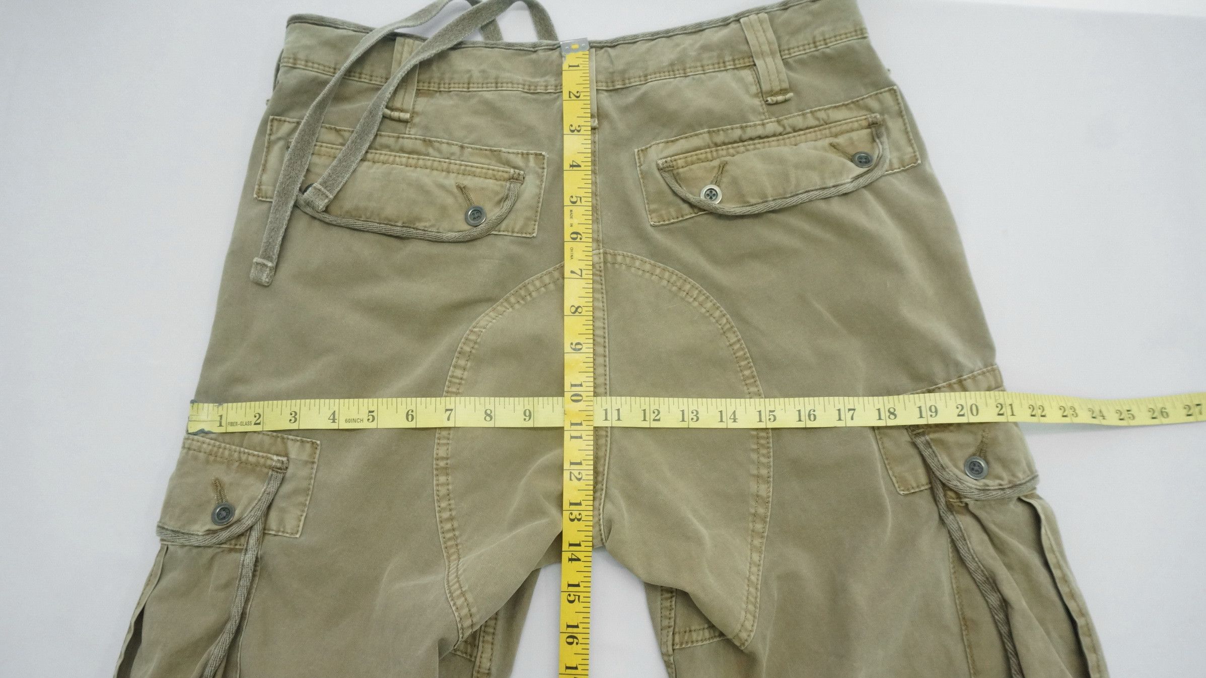 Japanese Brand × Uniqlo UNIQLO Worn out Multipocket Tactical Military RollUp Cargo Size US 32 / EU 48 - 17 Thumbnail