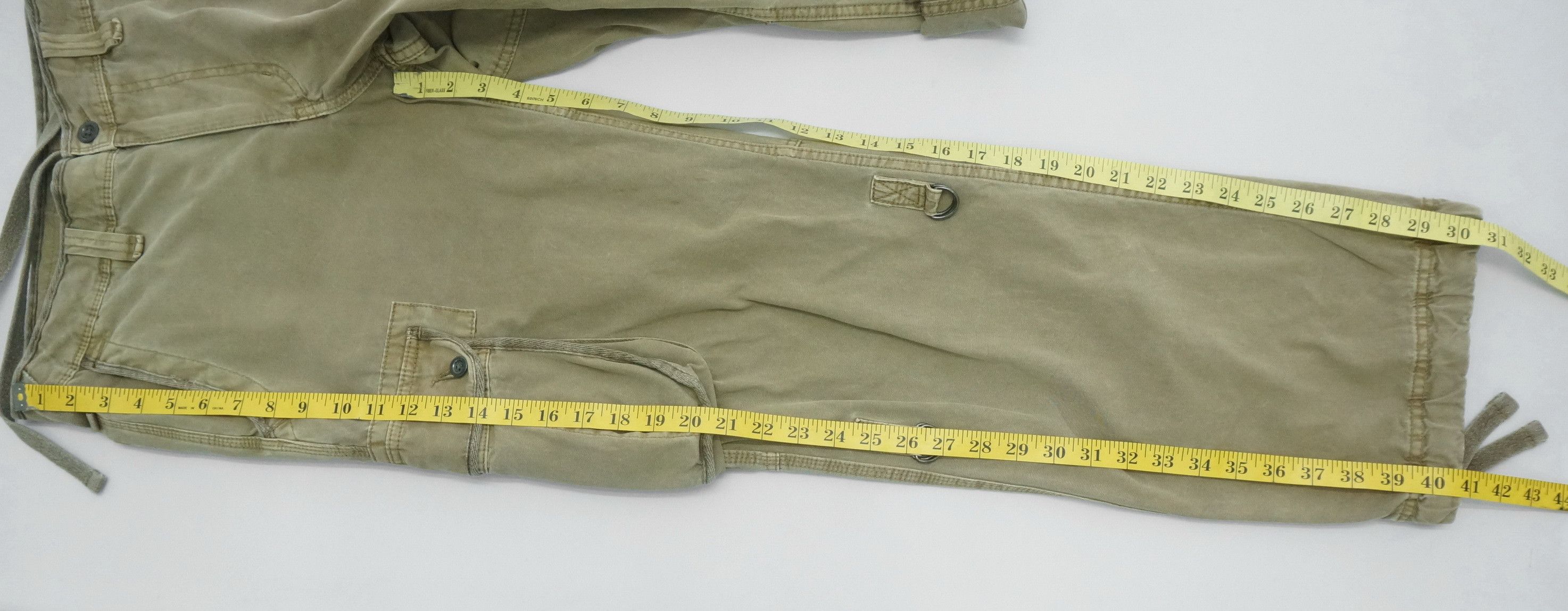 Japanese Brand × Uniqlo UNIQLO Worn out Multipocket Tactical Military RollUp Cargo Size US 32 / EU 48 - 15 Thumbnail