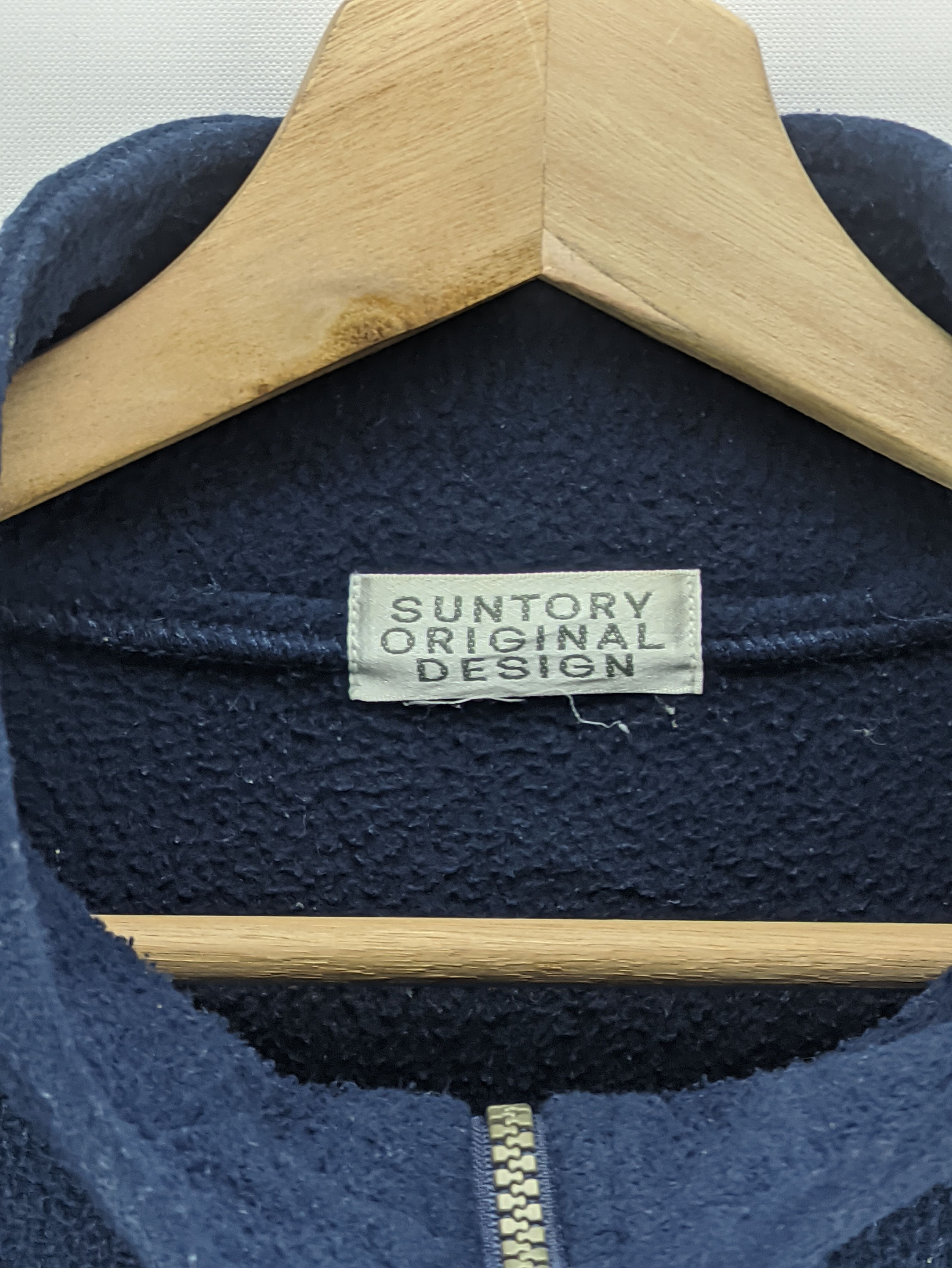 Japanese Brand × Vintage Steals🔥Fleece Jacket Zip Up by Suntory Boss Coffee Size US XL / EU 56 / 4 - 3 Thumbnail