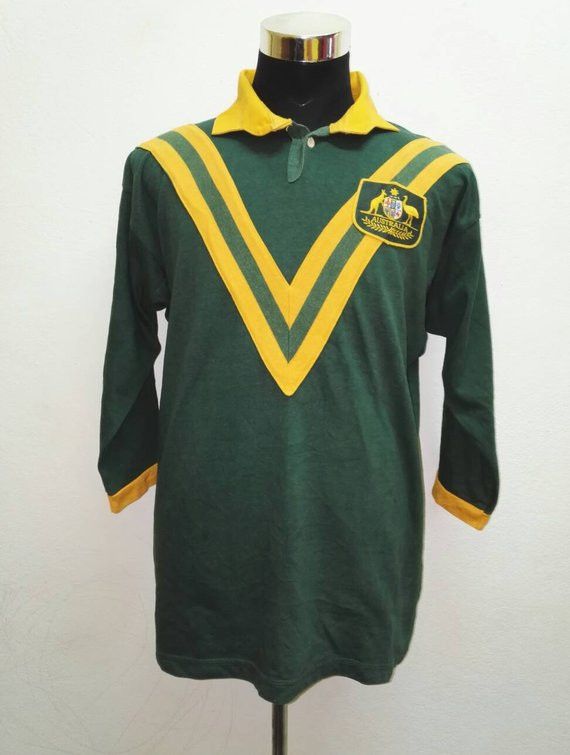 Cotton Traders × Vintage 🔥Rare🔥 Rugby AUSTRALIA Made in New Zealand Size US M / EU 48-50 / 2 - 1 Thumbnail