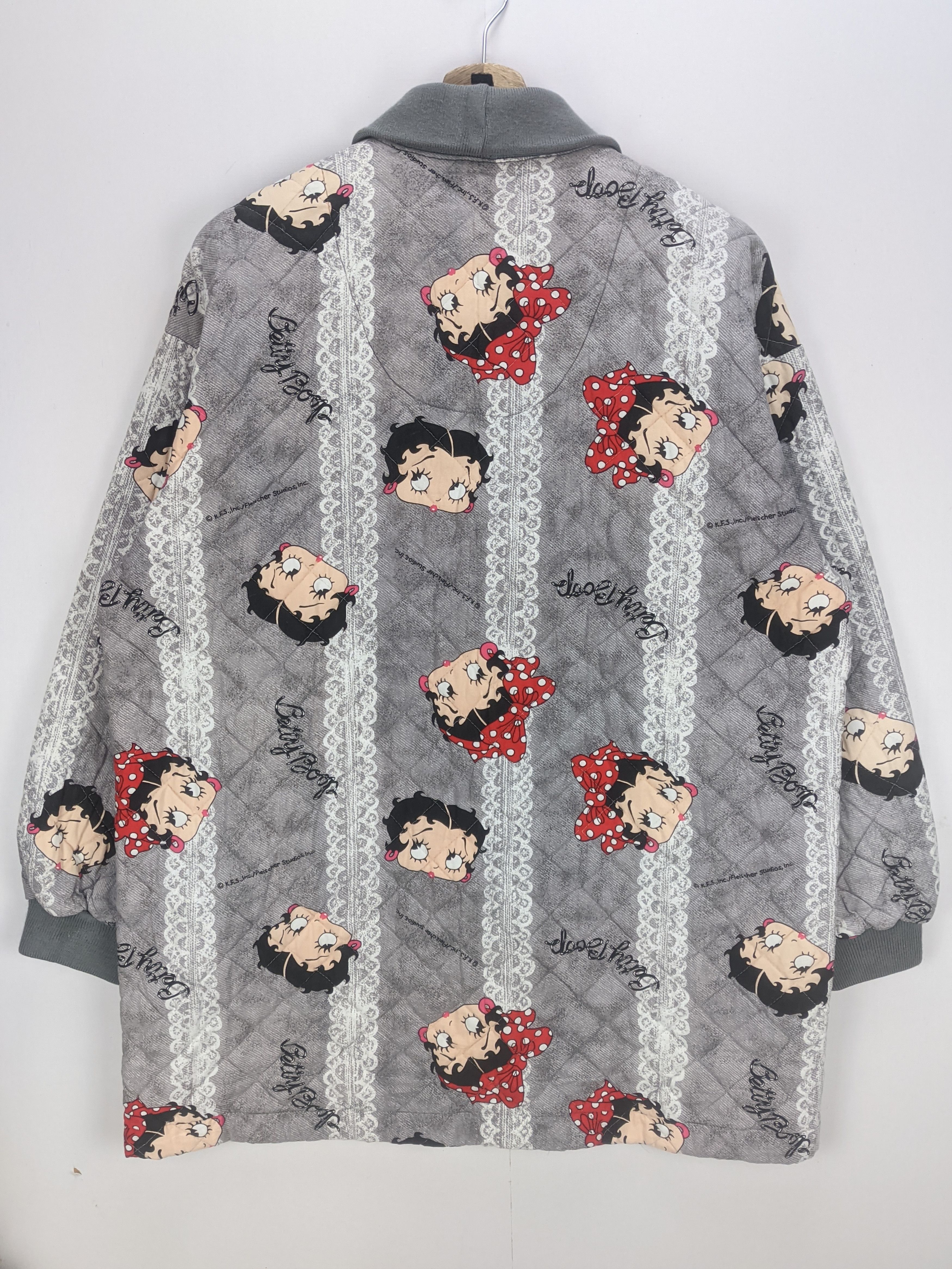 Vintage Steals🔥Vintage Cardigan Jacket Button Up by Betty Boop Size L / US 10 / IT 46 - 2 Thumbnail