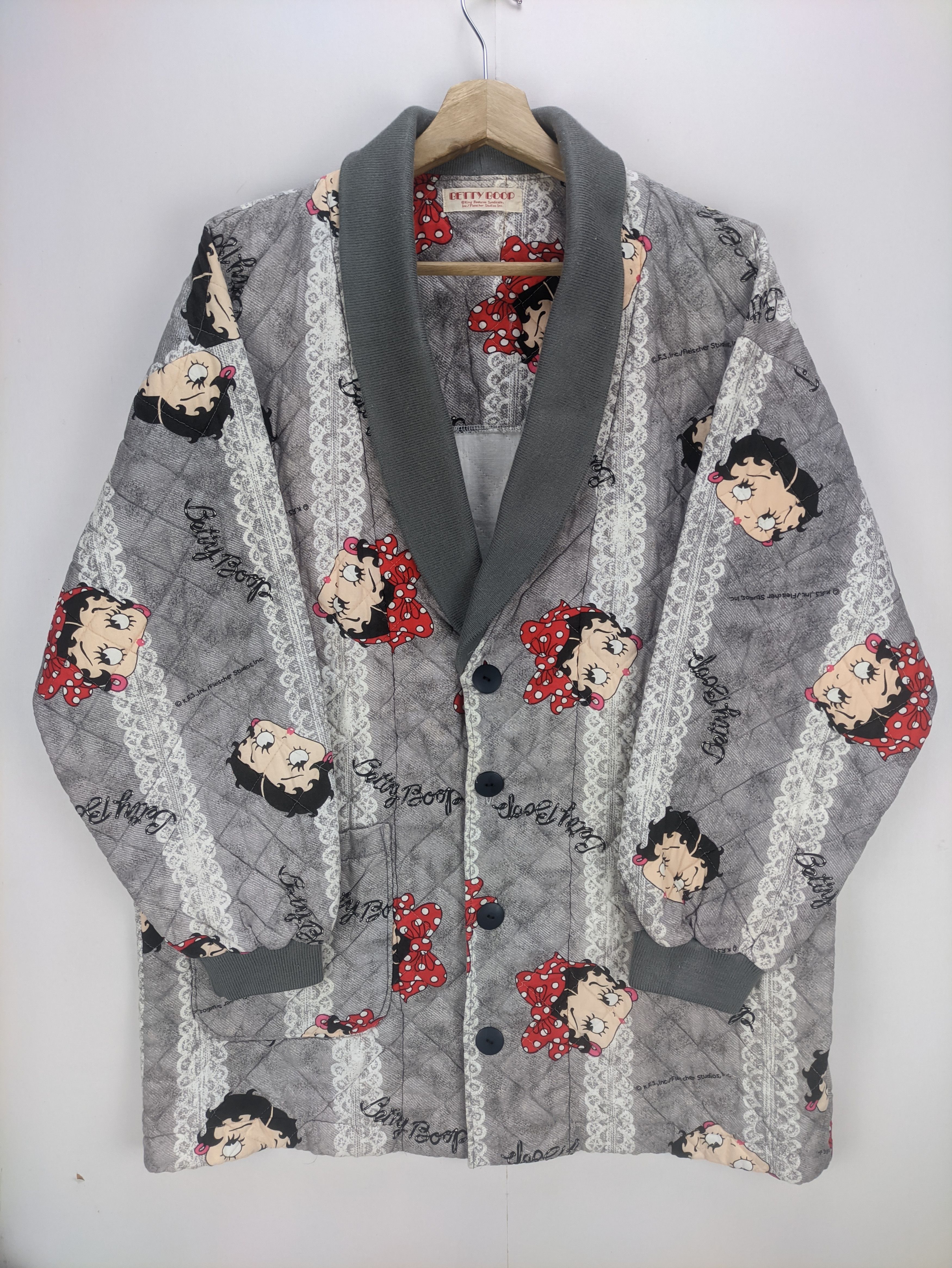 Vintage Steals🔥Vintage Cardigan Jacket Button Up by Betty Boop Size L / US 10 / IT 46 - 10 Thumbnail