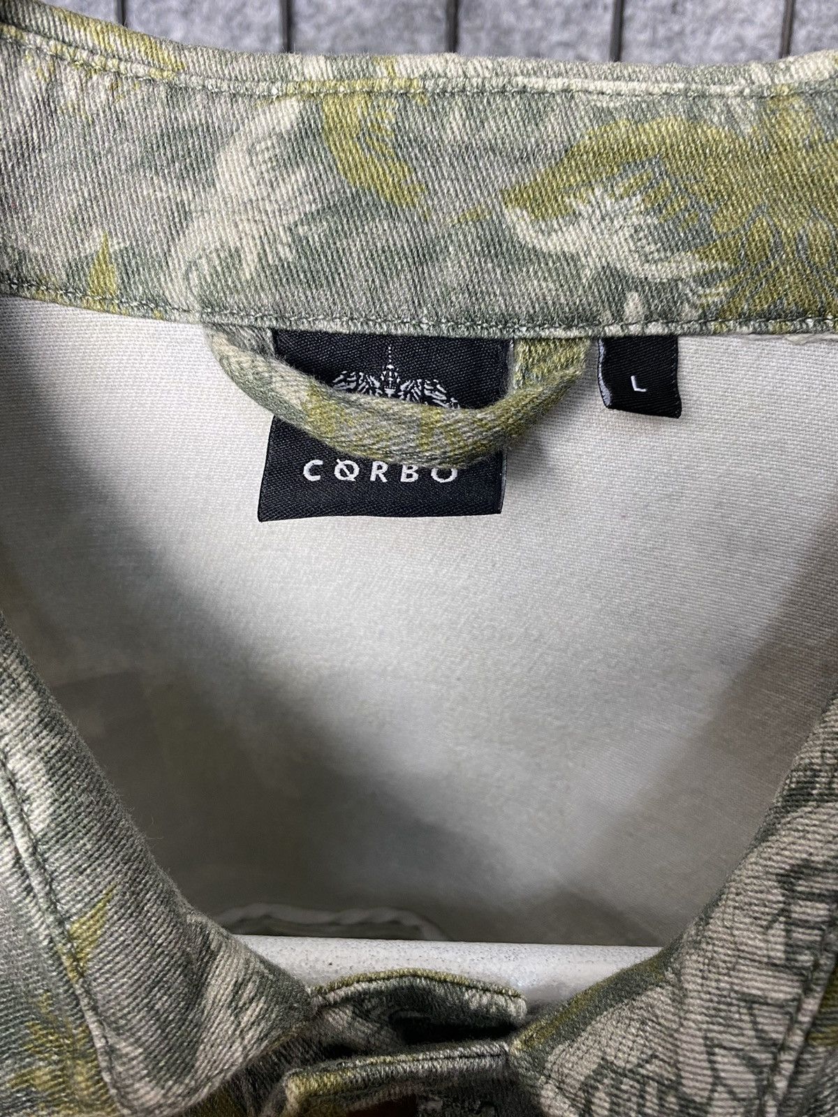 Other Corbo Animal Print Crow Art Casual Long Sleeve Shirt Size L Size US L / EU 52-54 / 3 - 4 Thumbnail