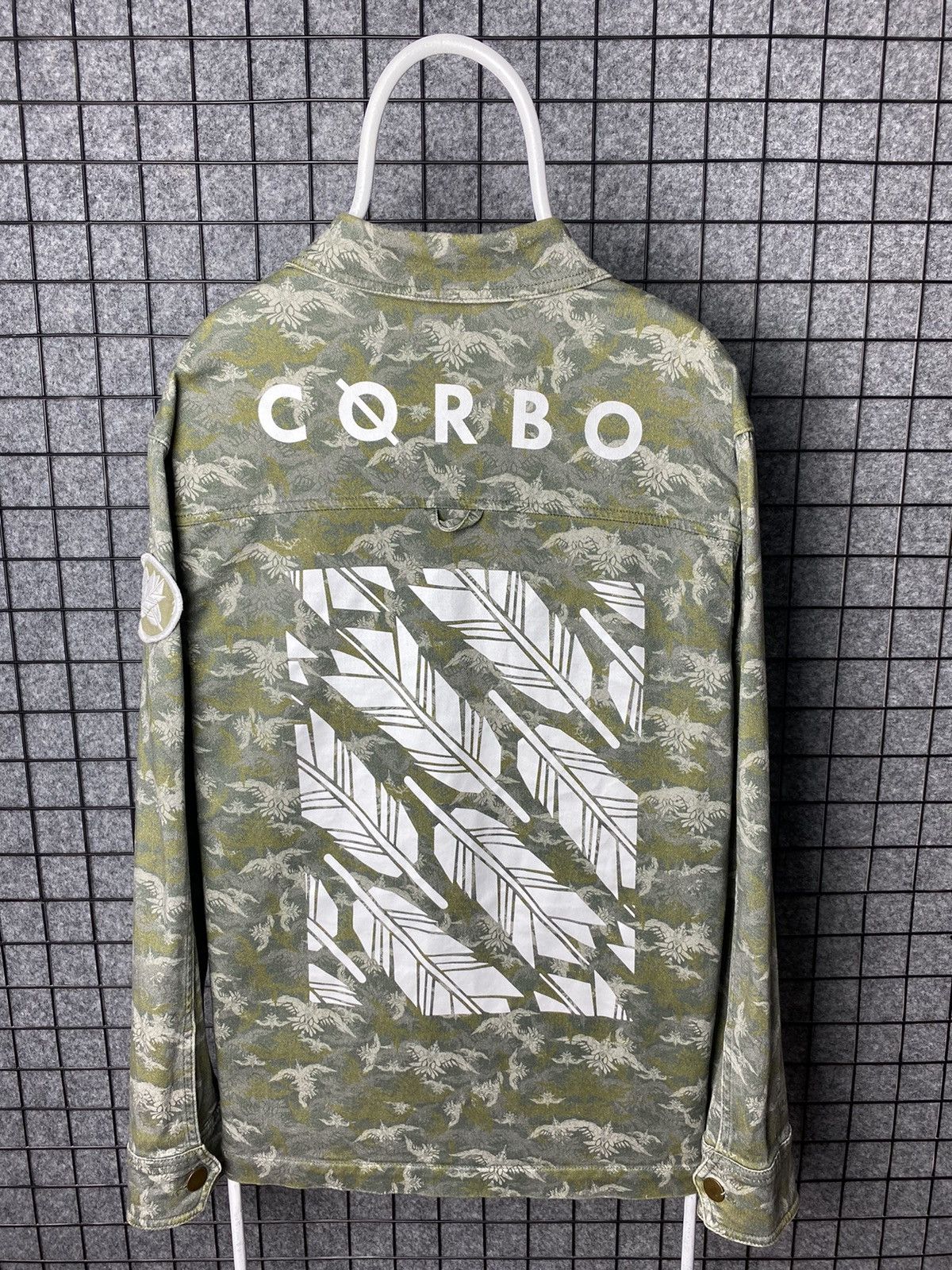 Other Corbo Animal Print Crow Art Casual Long Sleeve Shirt Size L Size US L / EU 52-54 / 3 - 5 Thumbnail