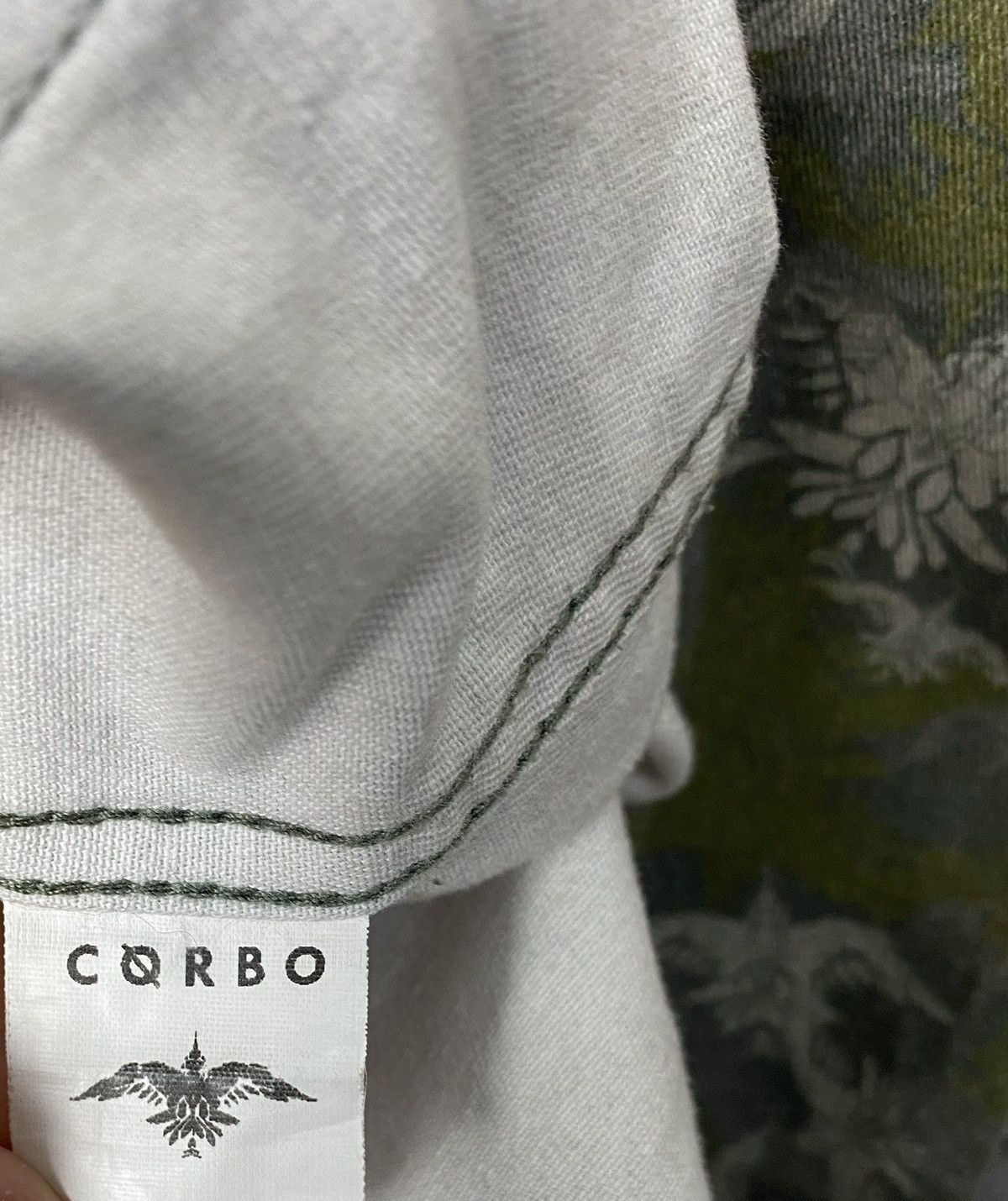 Other Corbo Animal Print Crow Art Casual Long Sleeve Shirt Size L Size US L / EU 52-54 / 3 - 7 Thumbnail