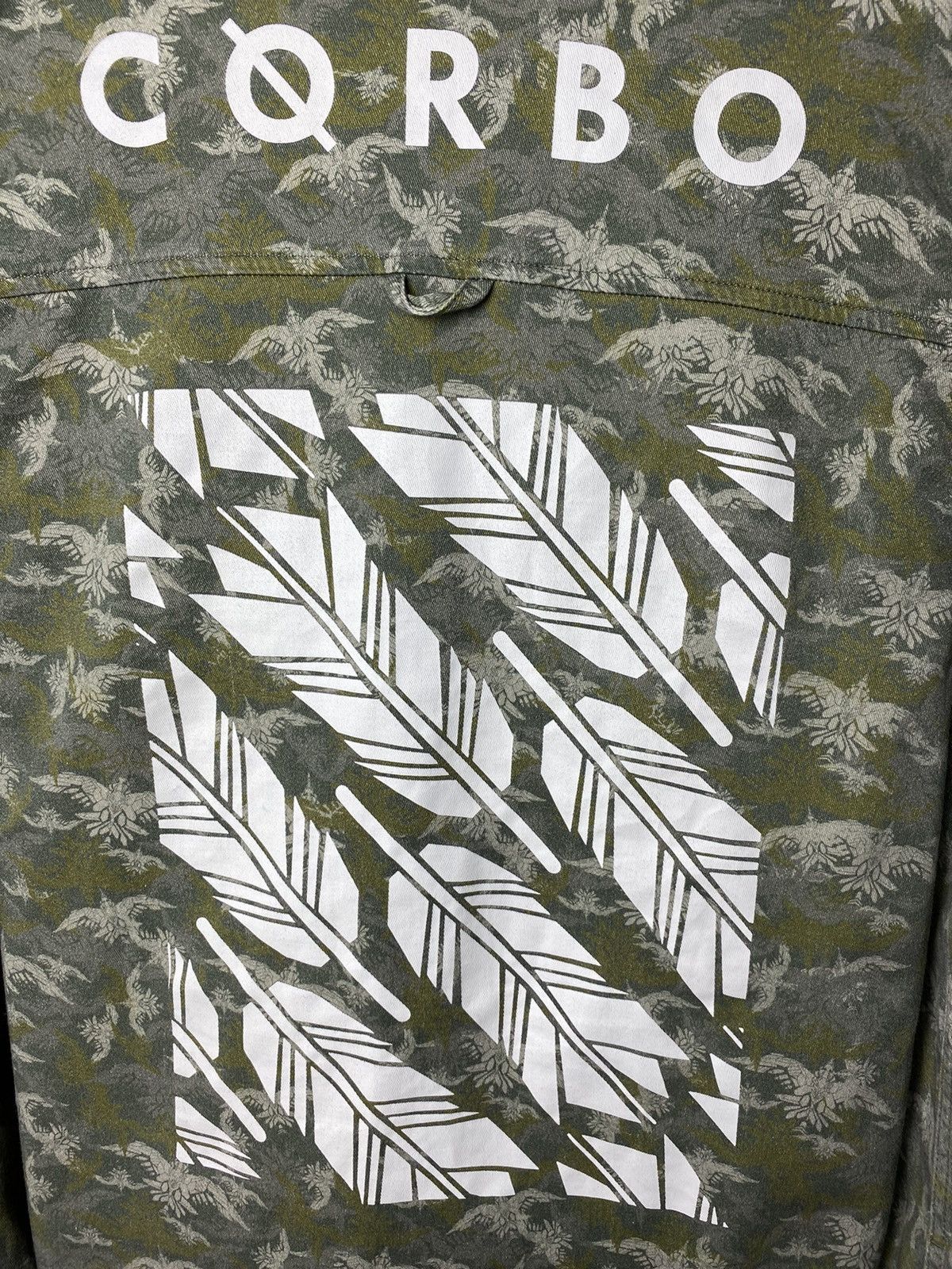 Other Corbo Animal Print Crow Art Casual Long Sleeve Shirt Size L Size US L / EU 52-54 / 3 - 6 Thumbnail