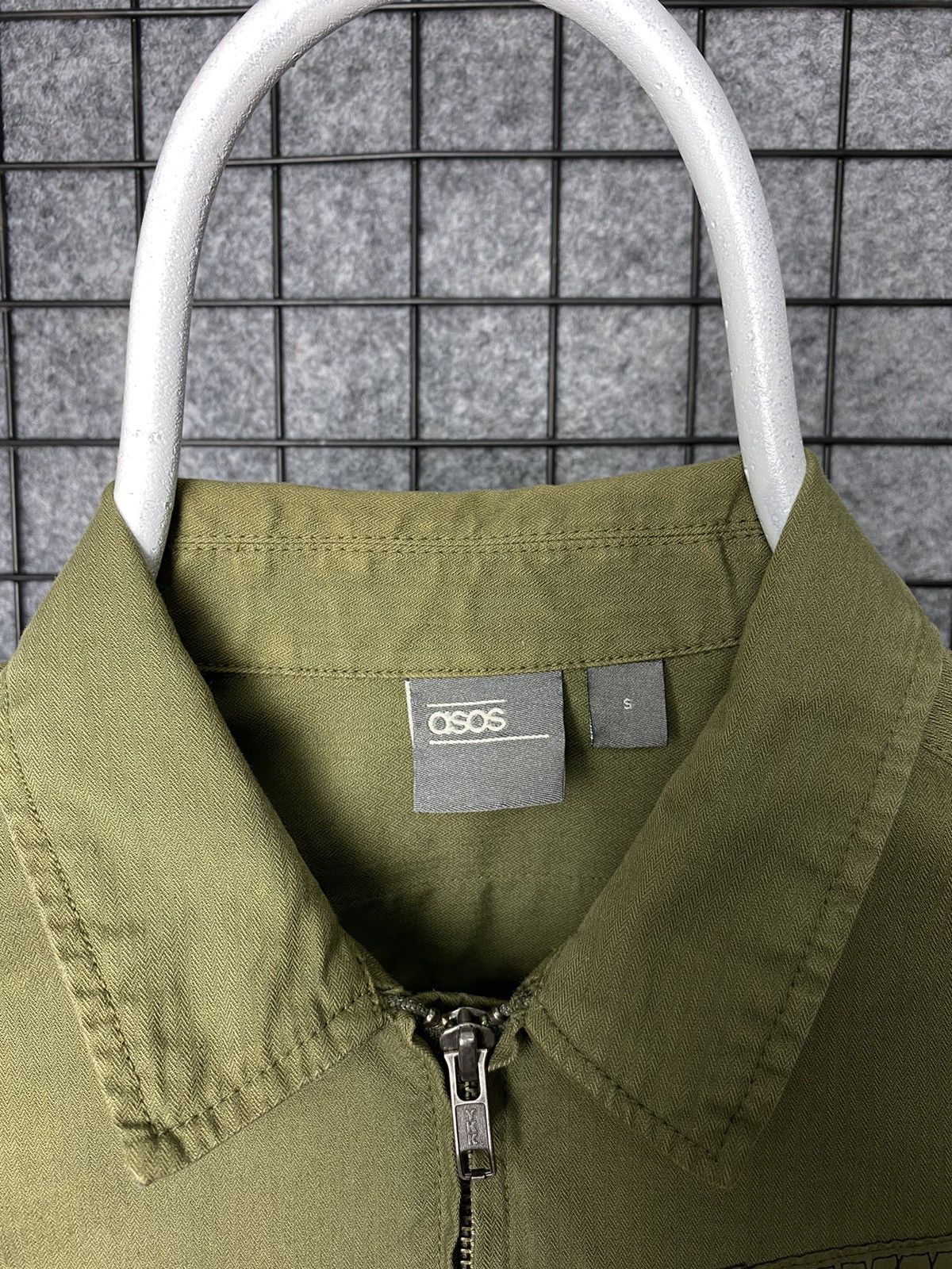Asos ASOS Streetwear Multipocket Zip Up Shirt Size S Size US S / EU 44-46 / 1 - 3 Thumbnail
