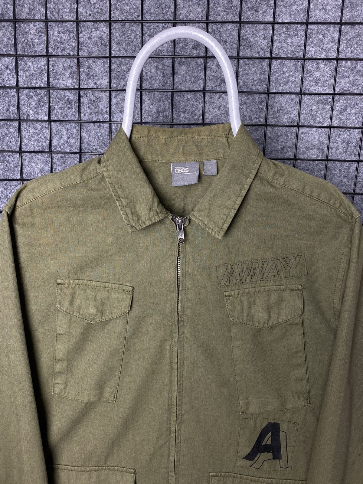 Asos ASOS Streetwear Multipocket Zip Up Shirt Size S Size US S / EU 44-46 / 1 - 2 Thumbnail