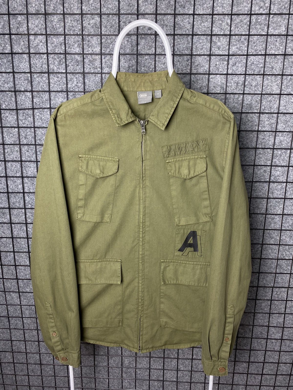 Asos ASOS Streetwear Multipocket Zip Up Shirt Size S Size US S / EU 44-46 / 1 - 1 Thumbnail
