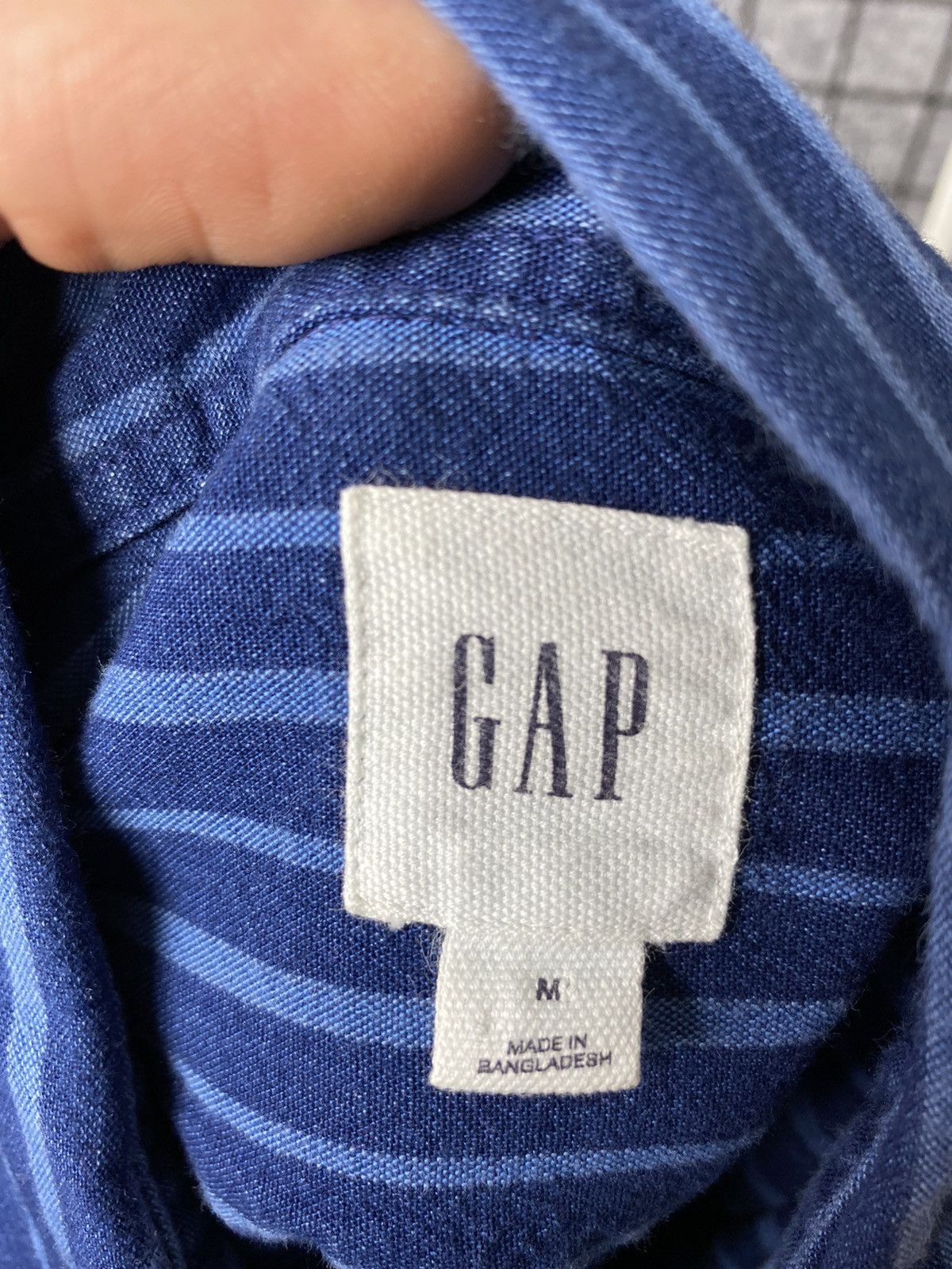 Gap Gap Vintage Button Up Long Sleeve Shirt Size M Size US M / EU 48-50 / 2 - 5 Thumbnail