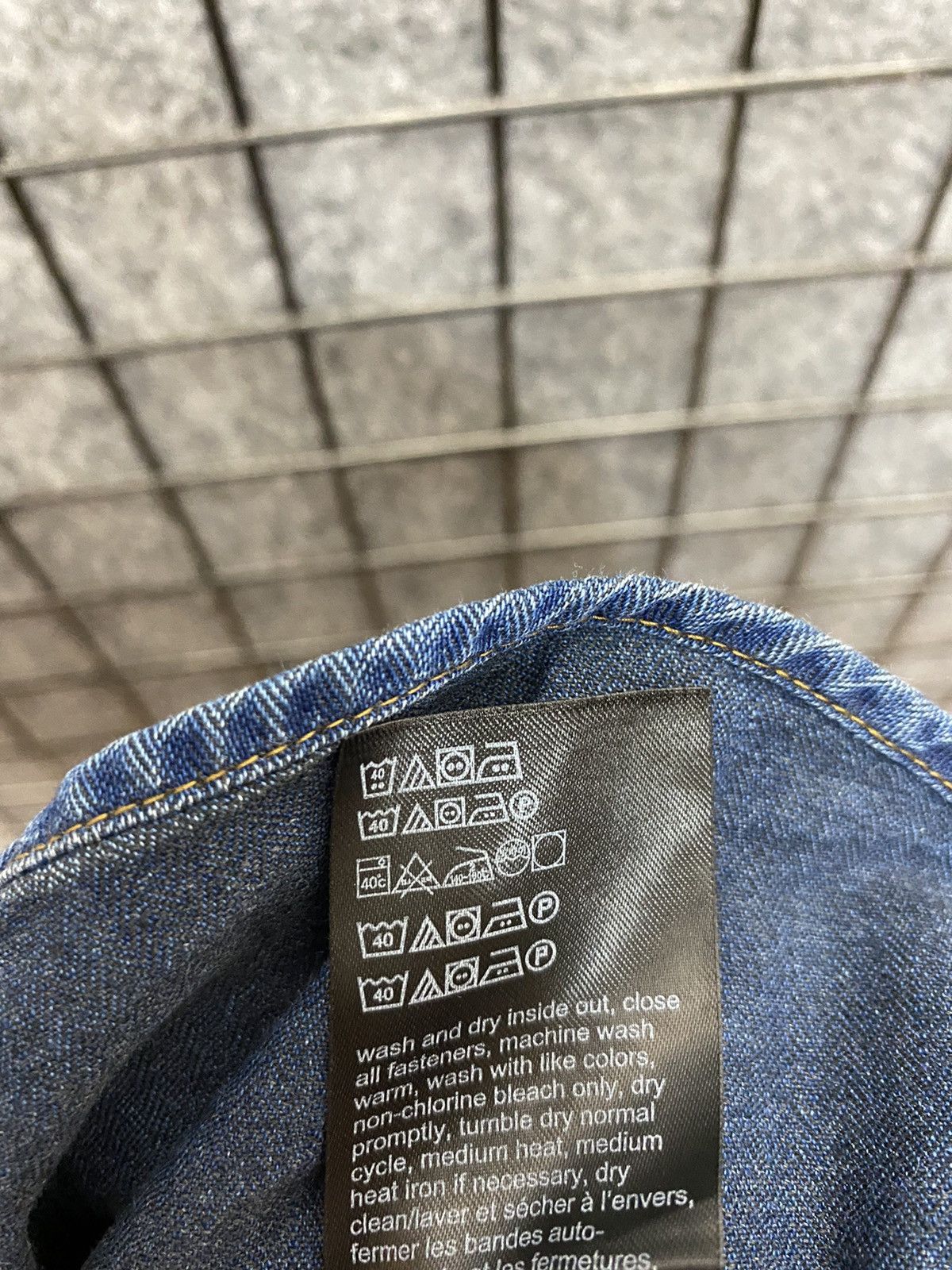 Designer Calvin Klein Jeans Vintage Denim Regular Fit Shirt Size XL Size US XL / EU 56 / 4 - 6 Thumbnail