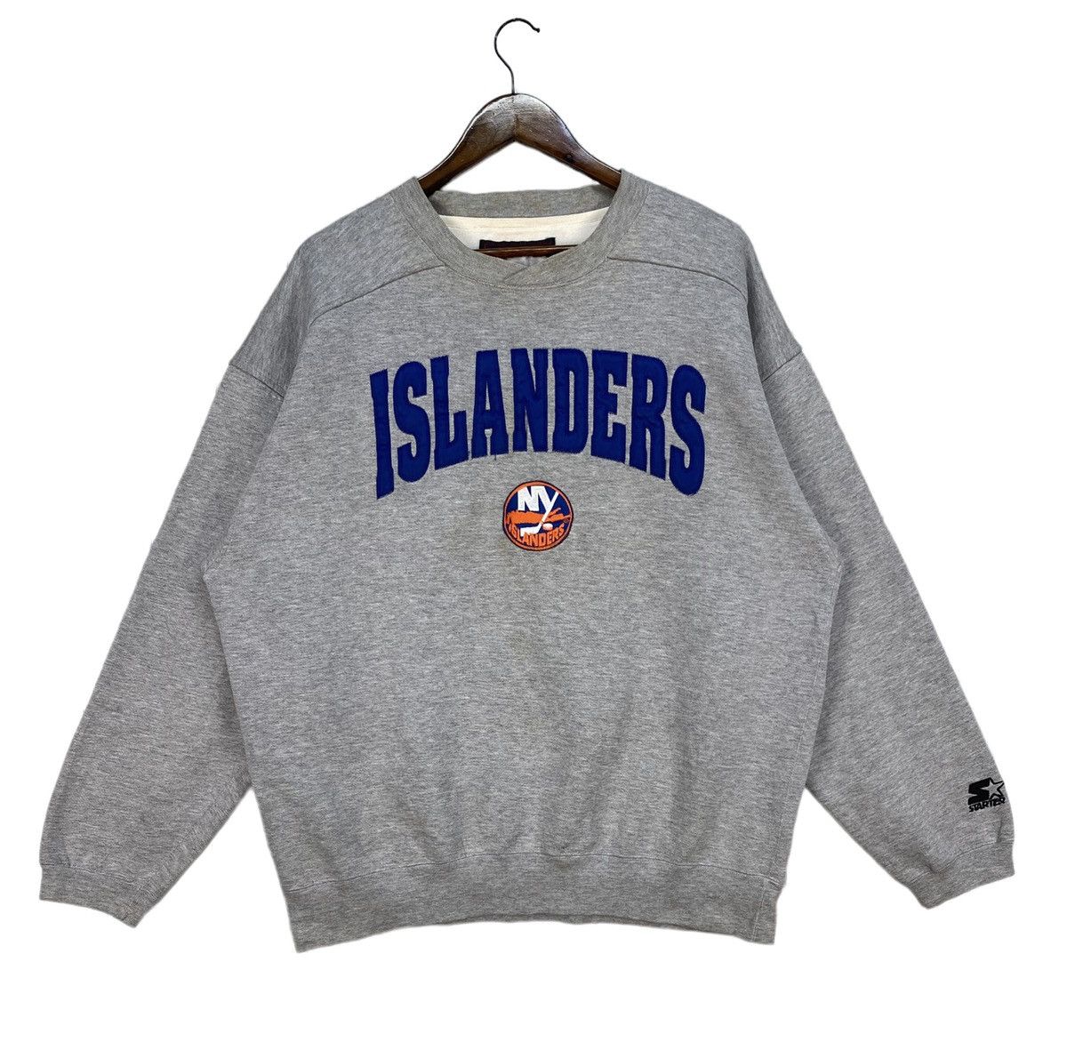 NHL VINTAGE NEW YORK ISLANDERS NHL HOCKEY STARTER SWEATSHIRT Size US L / EU 52-54 / 3 - 1 Thumbnail