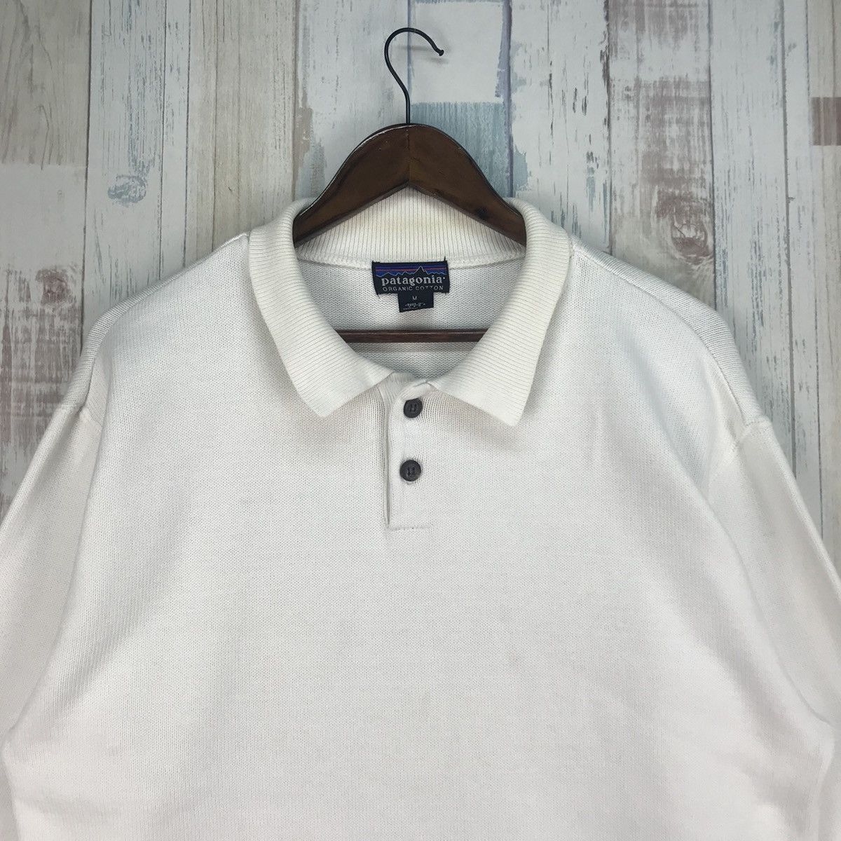 Patagonia Vintage Patagonia Organic Cotton Rugby Shirt Size US M / EU 48-50 / 2 - 2 Thumbnail