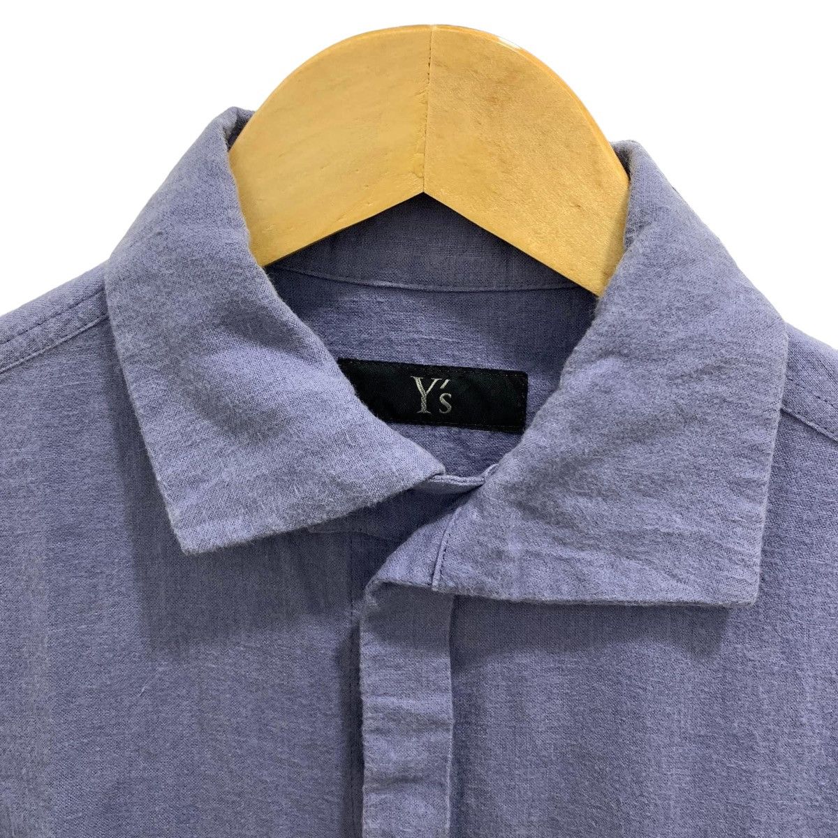 Yohji Yamamoto 🔥Y’s YOHJI YAMAMOTO BLUE CHAMBRAY BUTTON UP Size M / US 6-8 / IT 42-44 - 2 Thumbnail
