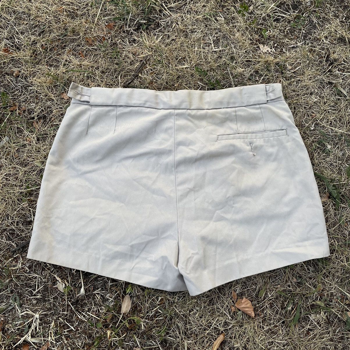 Vintage Vintage 90s Fred Perry Shorts Sun Faded Preppy Streetwear 34 Size US 34 / EU 50 - 6 Thumbnail