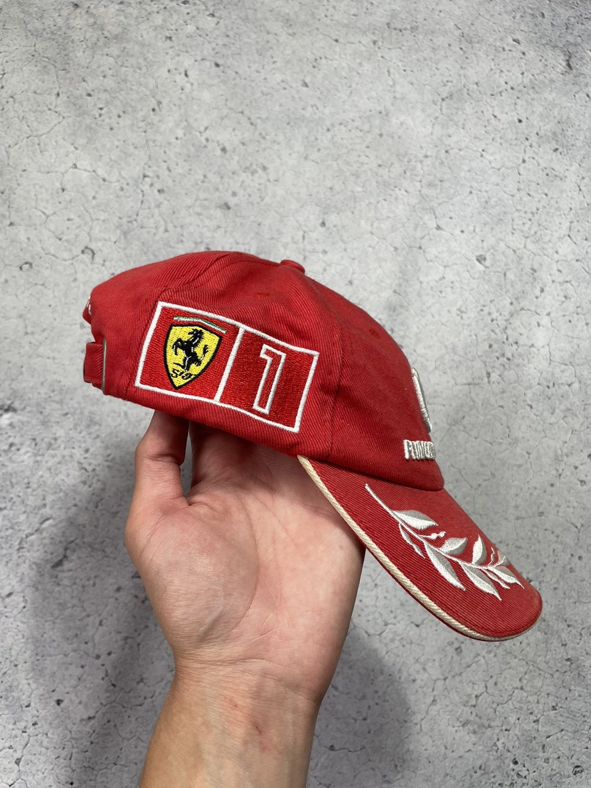 Ferrari × Formula 1 Racing cap F1 World Champion 2000 Michael Schumacher NASCAR Size ONE SIZE - 5 Thumbnail