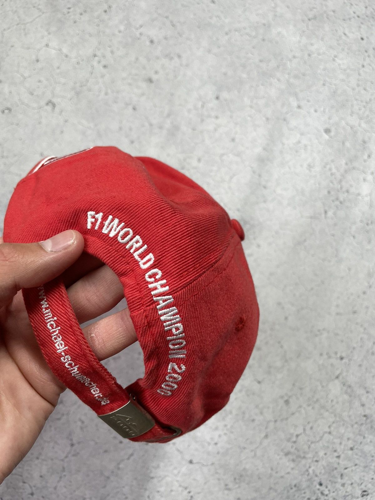 Ferrari × Formula 1 Racing cap F1 World Champion 2000 Michael Schumacher NASCAR Size ONE SIZE - 8 Thumbnail