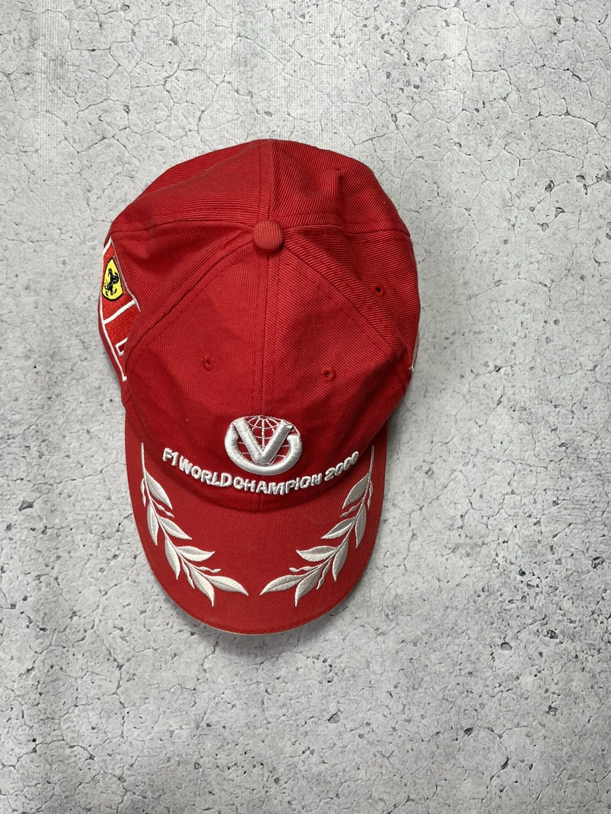Ferrari × Formula 1 Racing cap F1 World Champion 2000 Michael Schumacher NASCAR Size ONE SIZE - 11 Thumbnail